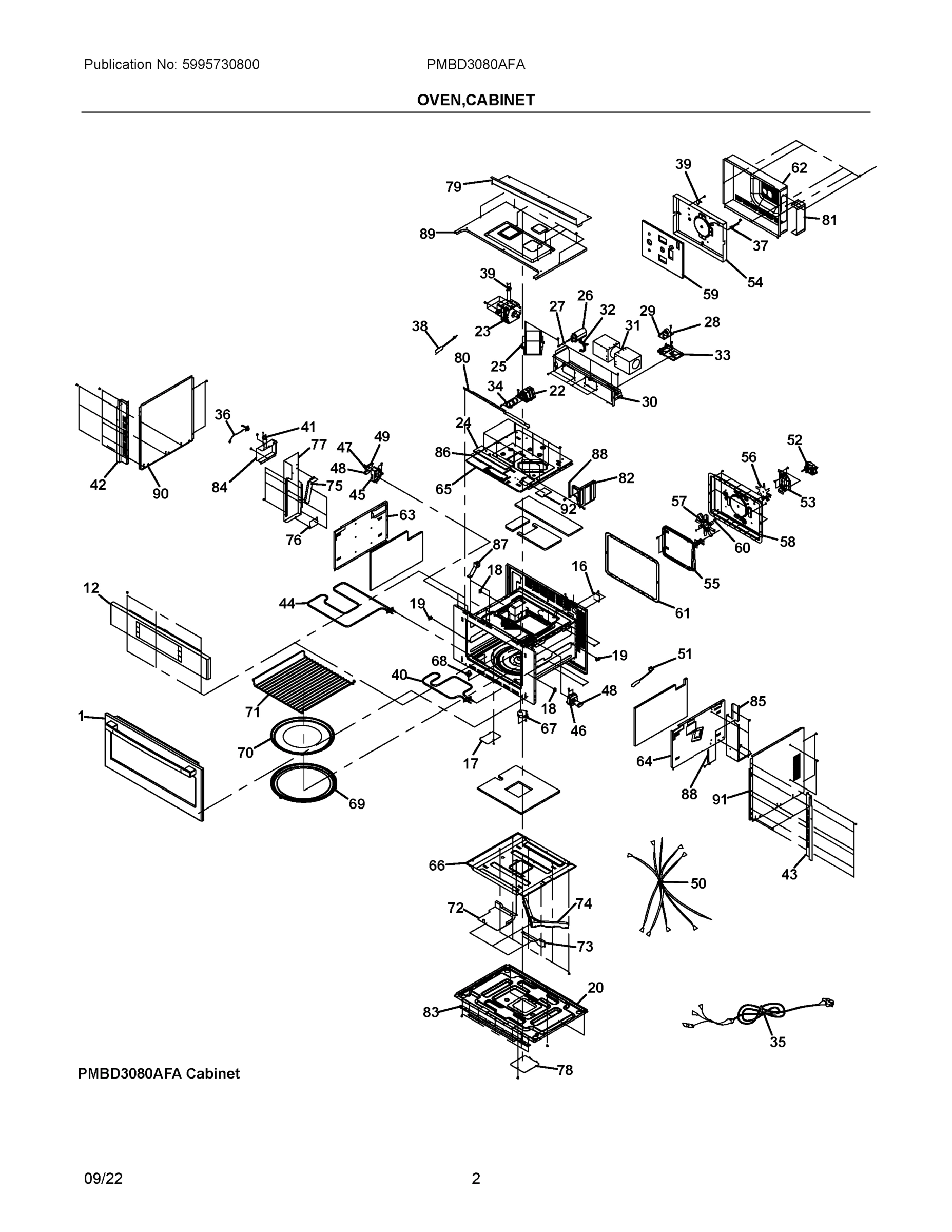 02 - OVEN,CABINET