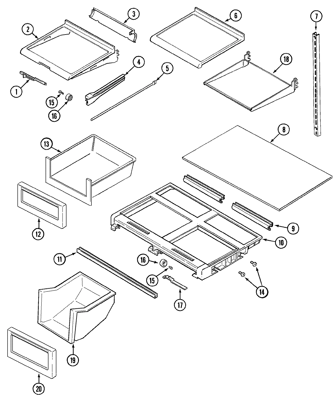 09 - SHELVES & ACCESSORIES