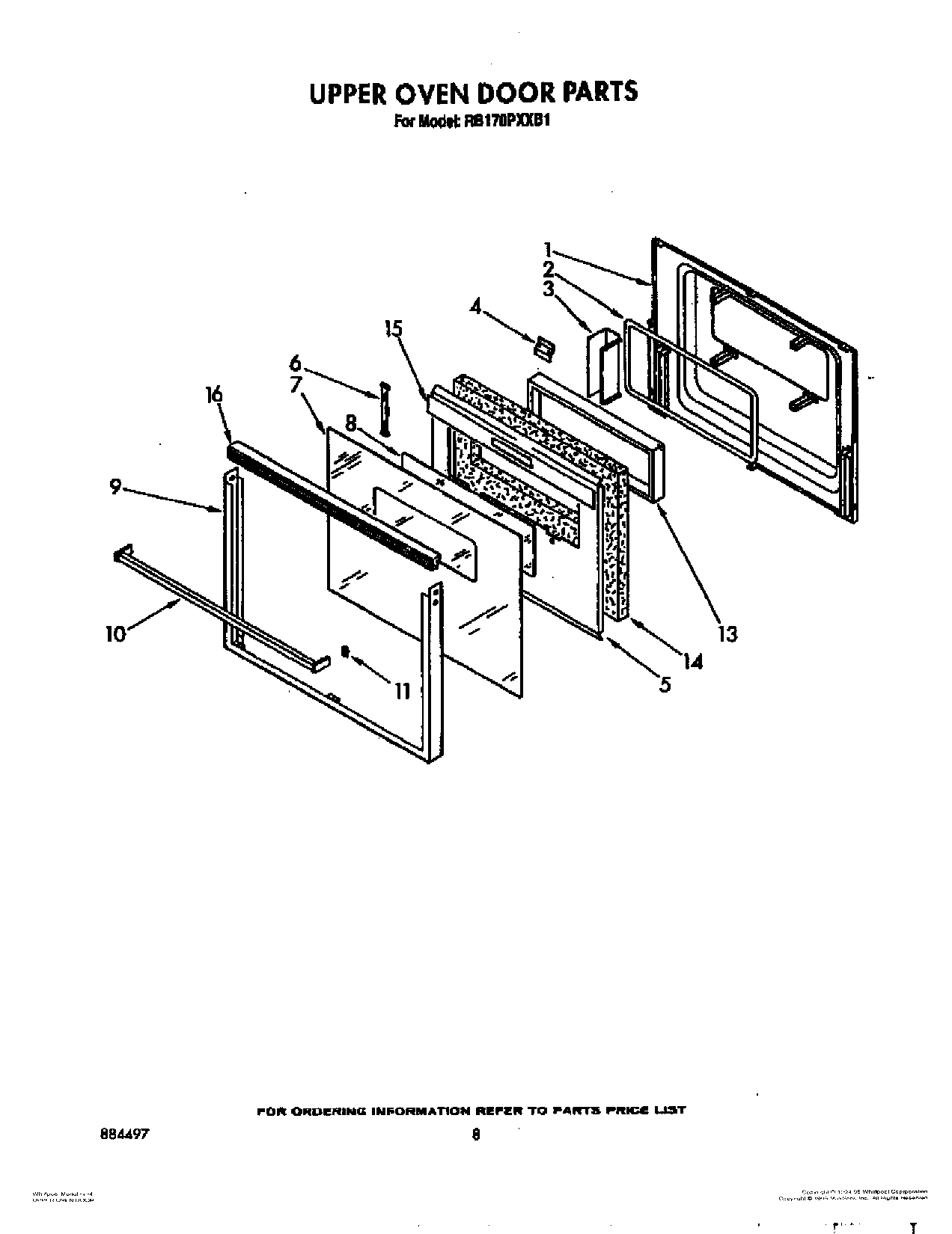 05 - UPPER OVEN DOOR