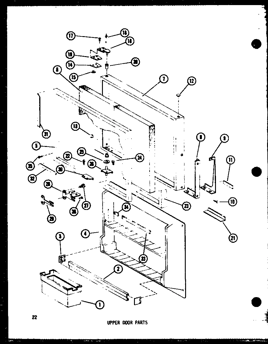 07 - UPPER DOOR PARTS