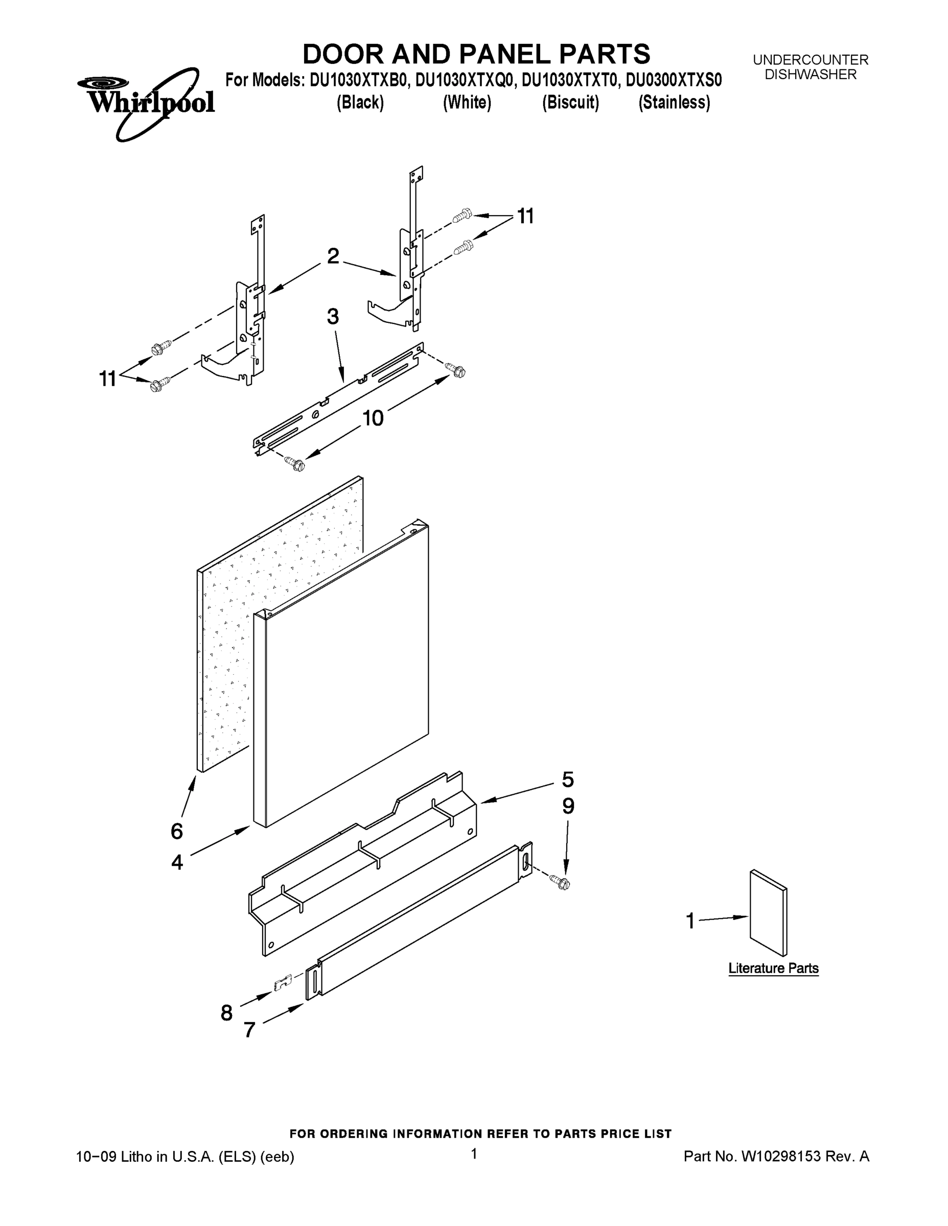 01 - DOOR AND PANEL PARTS