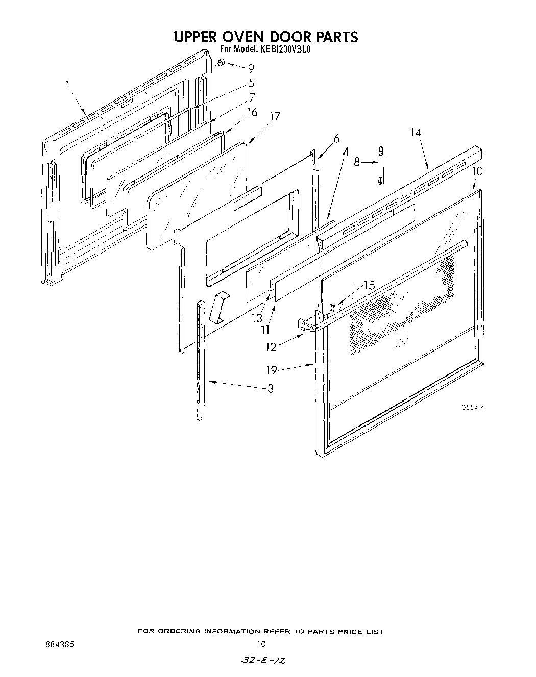 06 - UPPER OVEN DOOR