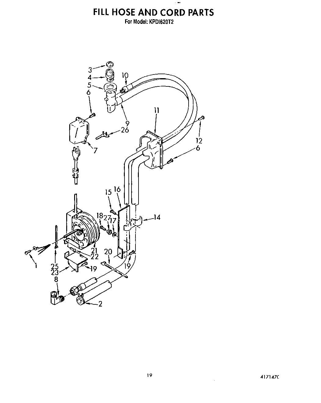 16 - FILL HOSE AND CORD