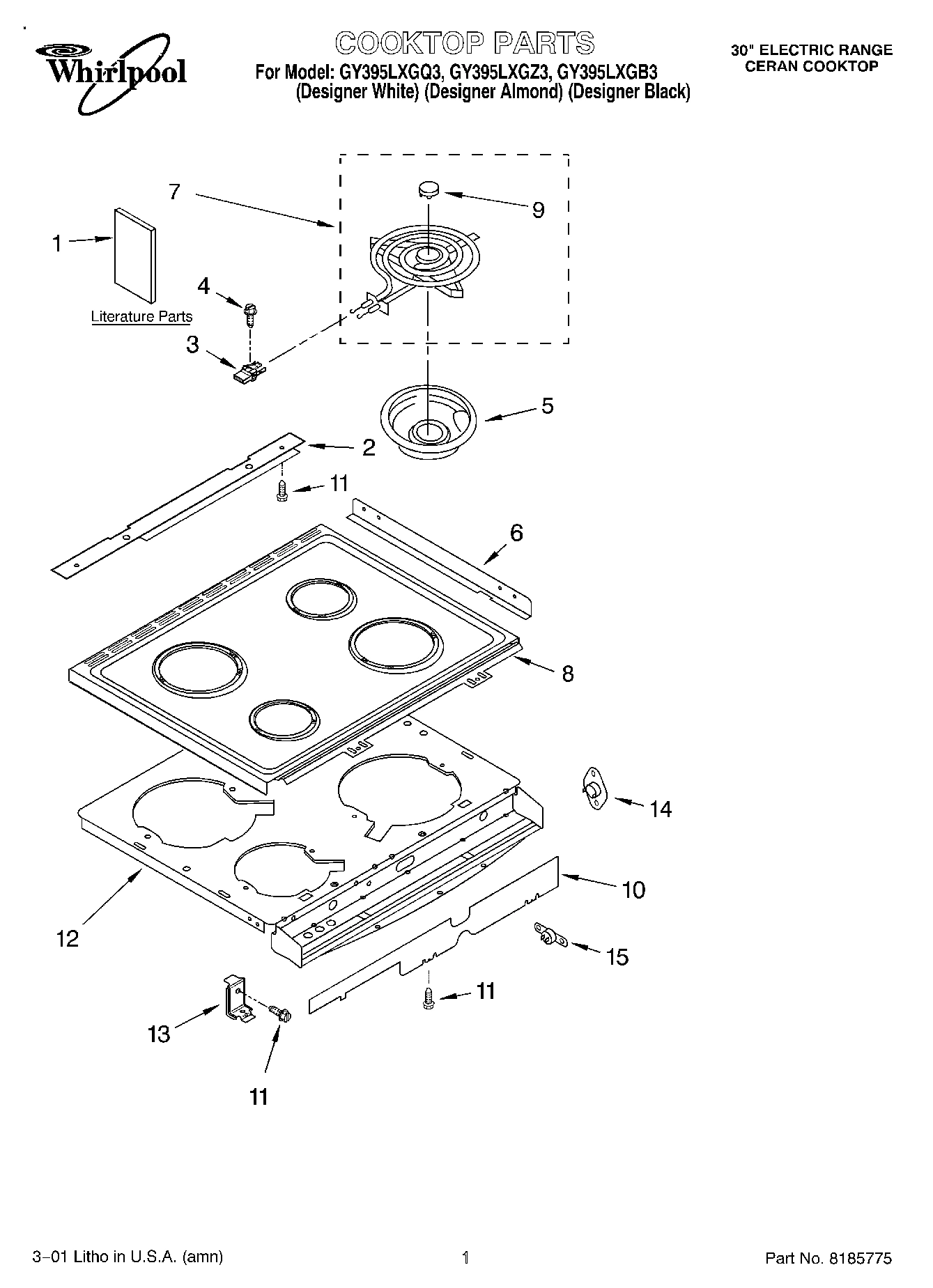 01 - COOKTOP, LITERATURE