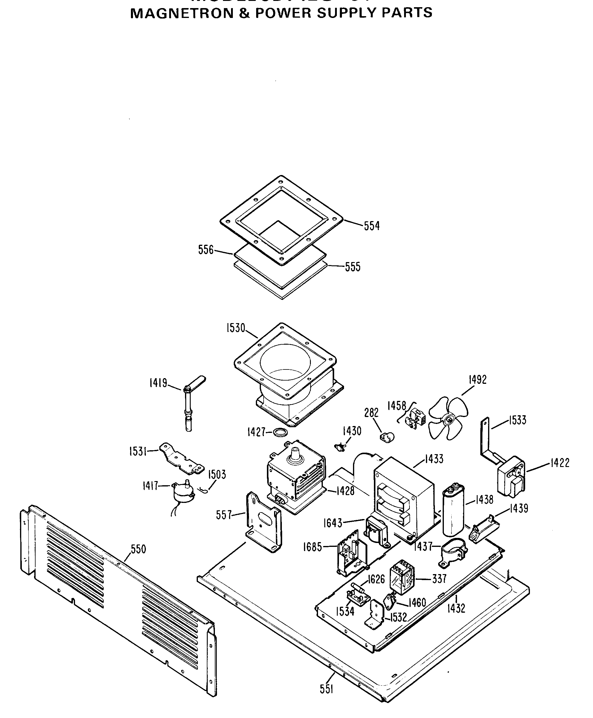 MAGNETRON & POWER SUPPLY PARTS