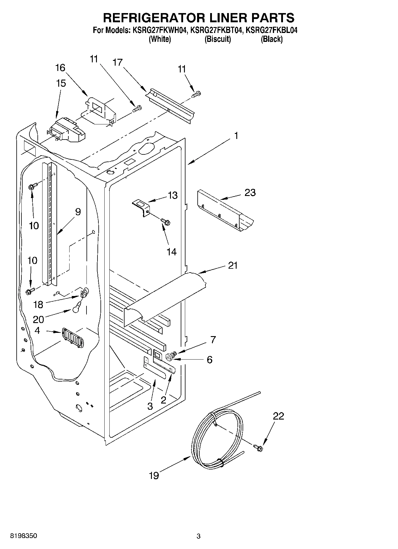 02 - REFRIGERATOR LINER