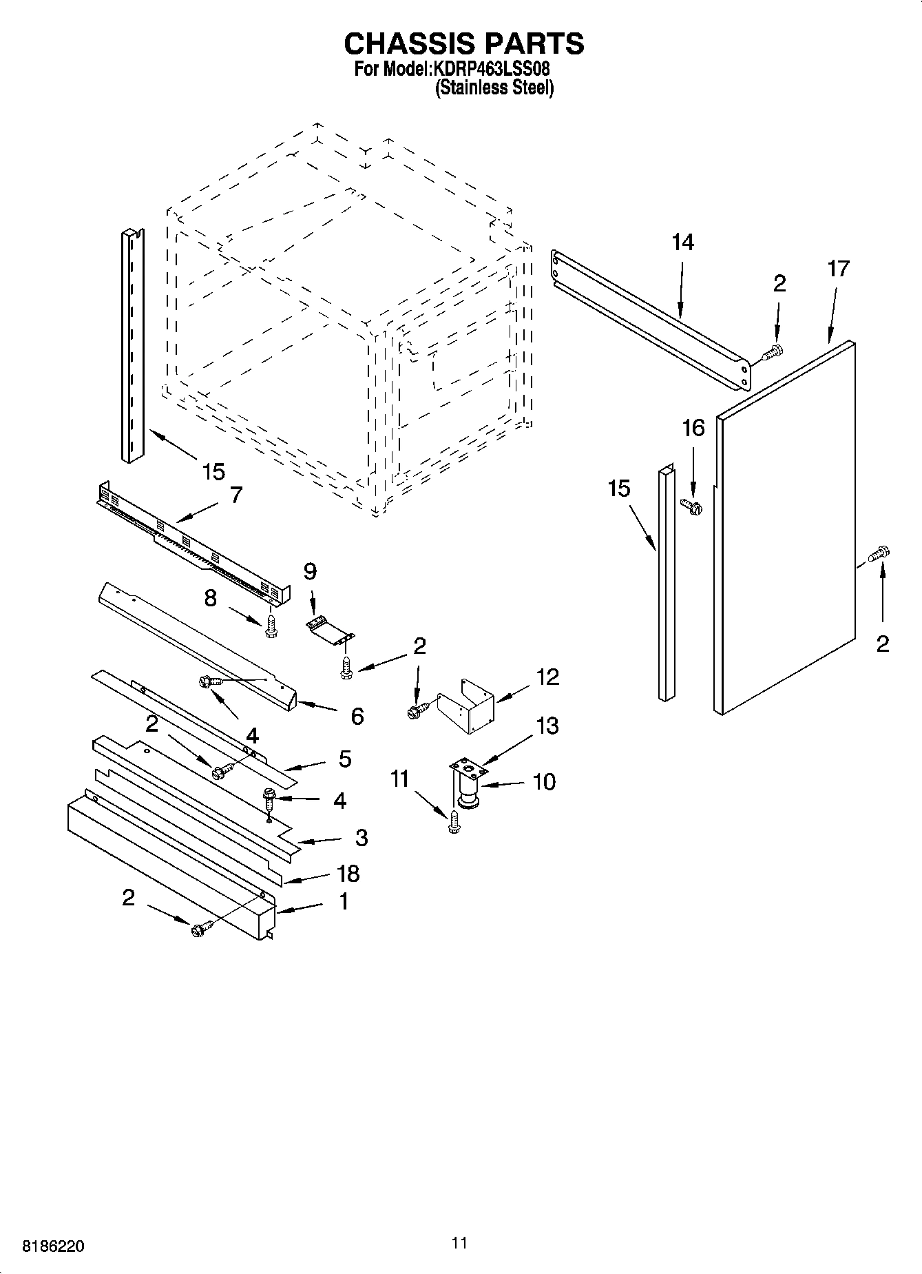 08 - CHASSIS PARTS, MISCELLANEOUS PARTS