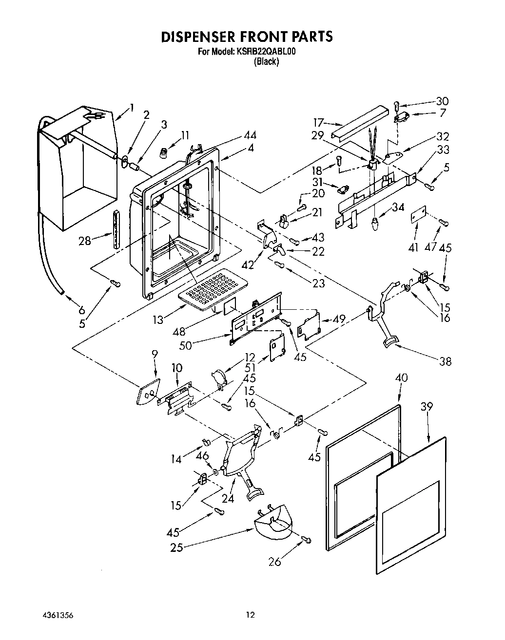 08 - DISPENSER FRONT