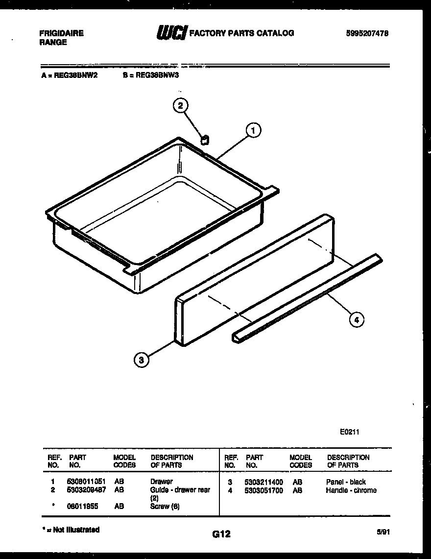 07 - DRAWER PARTS
