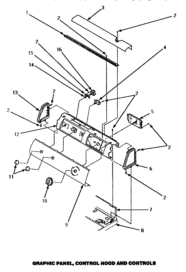 05 - GRAPHIC PANEL, CONTROL HOOD & CONTROLS