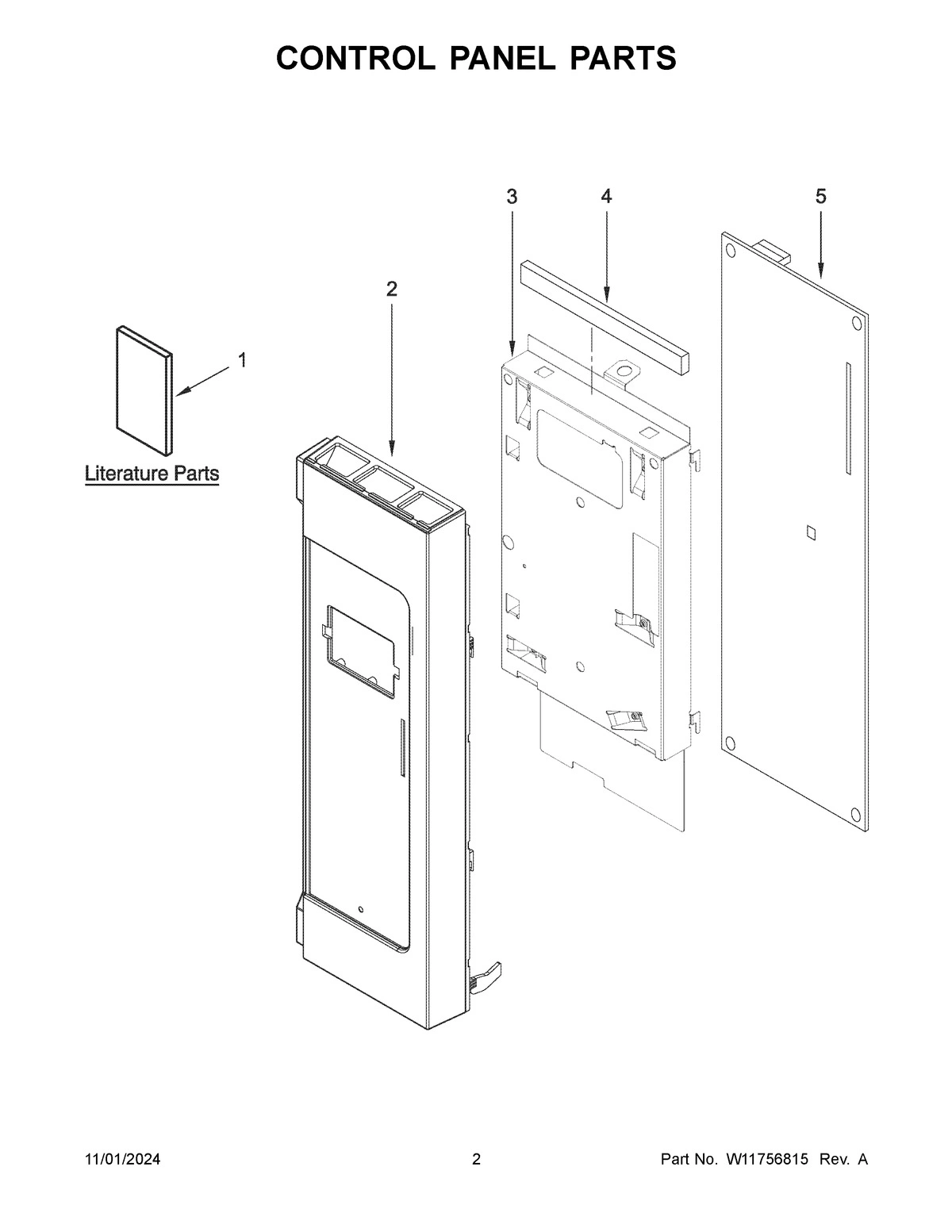 02 - CONTROL PANEL PARTS