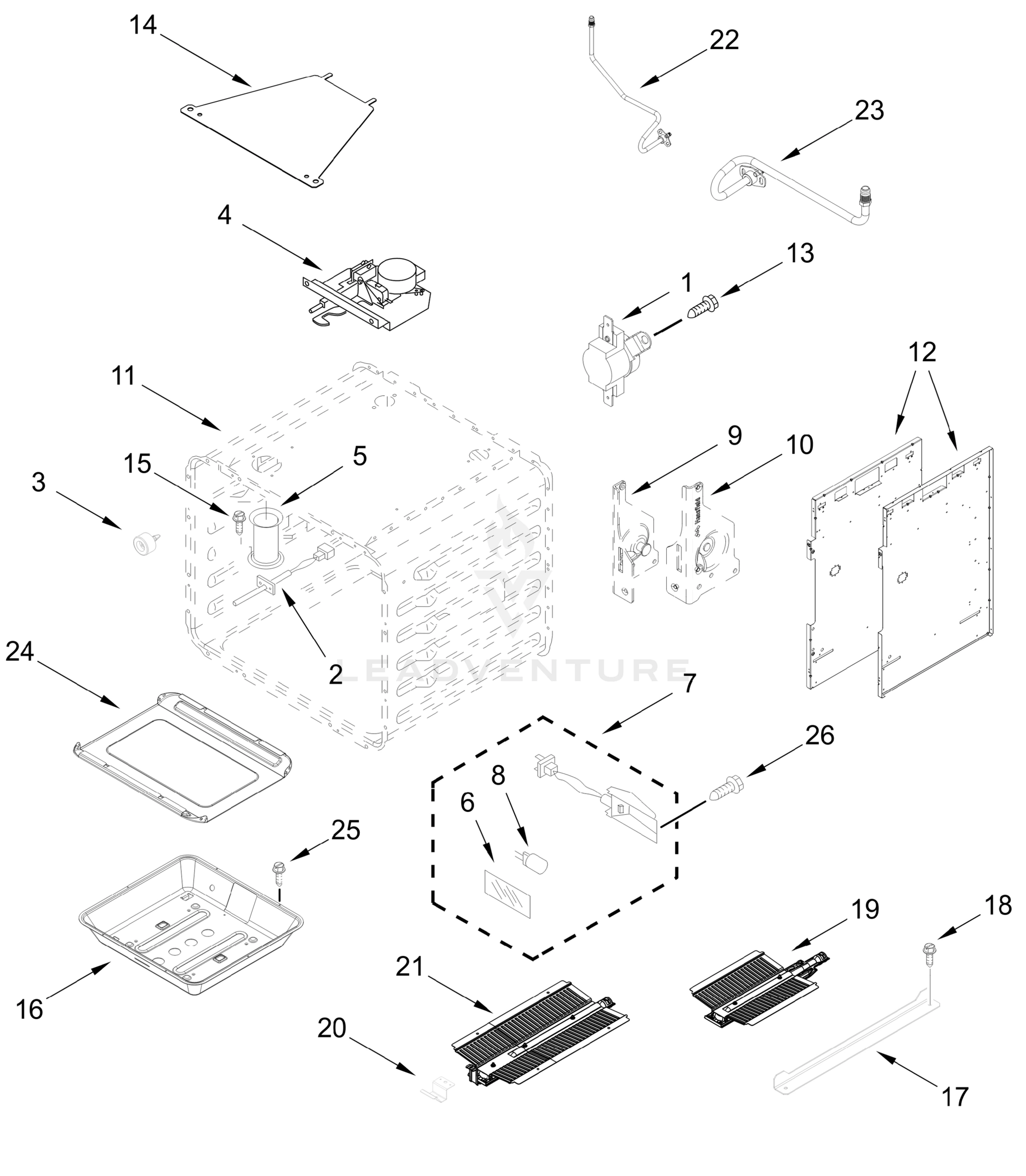 OVEN PARTS
