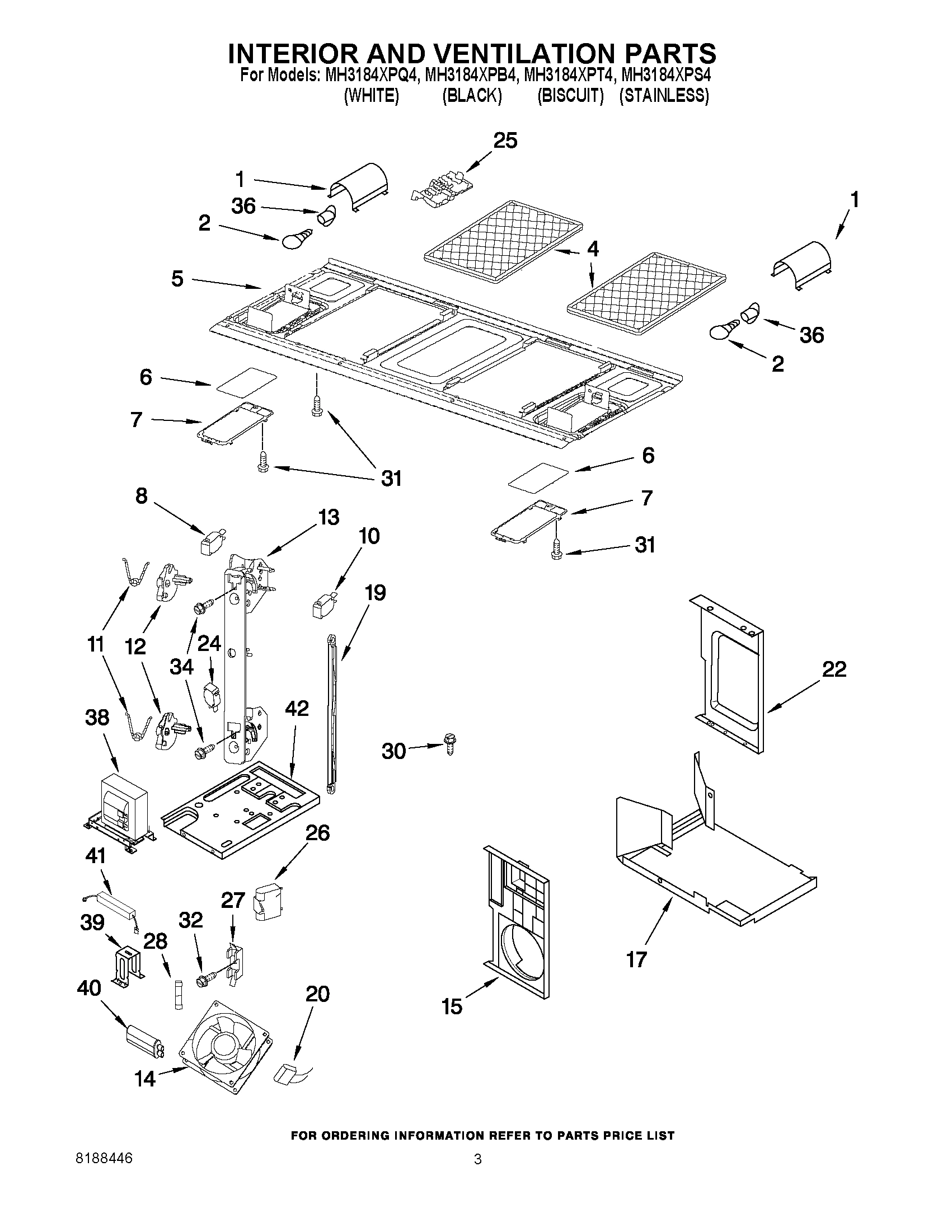 03 - INTERIOR AND VENTILATION PARTS
