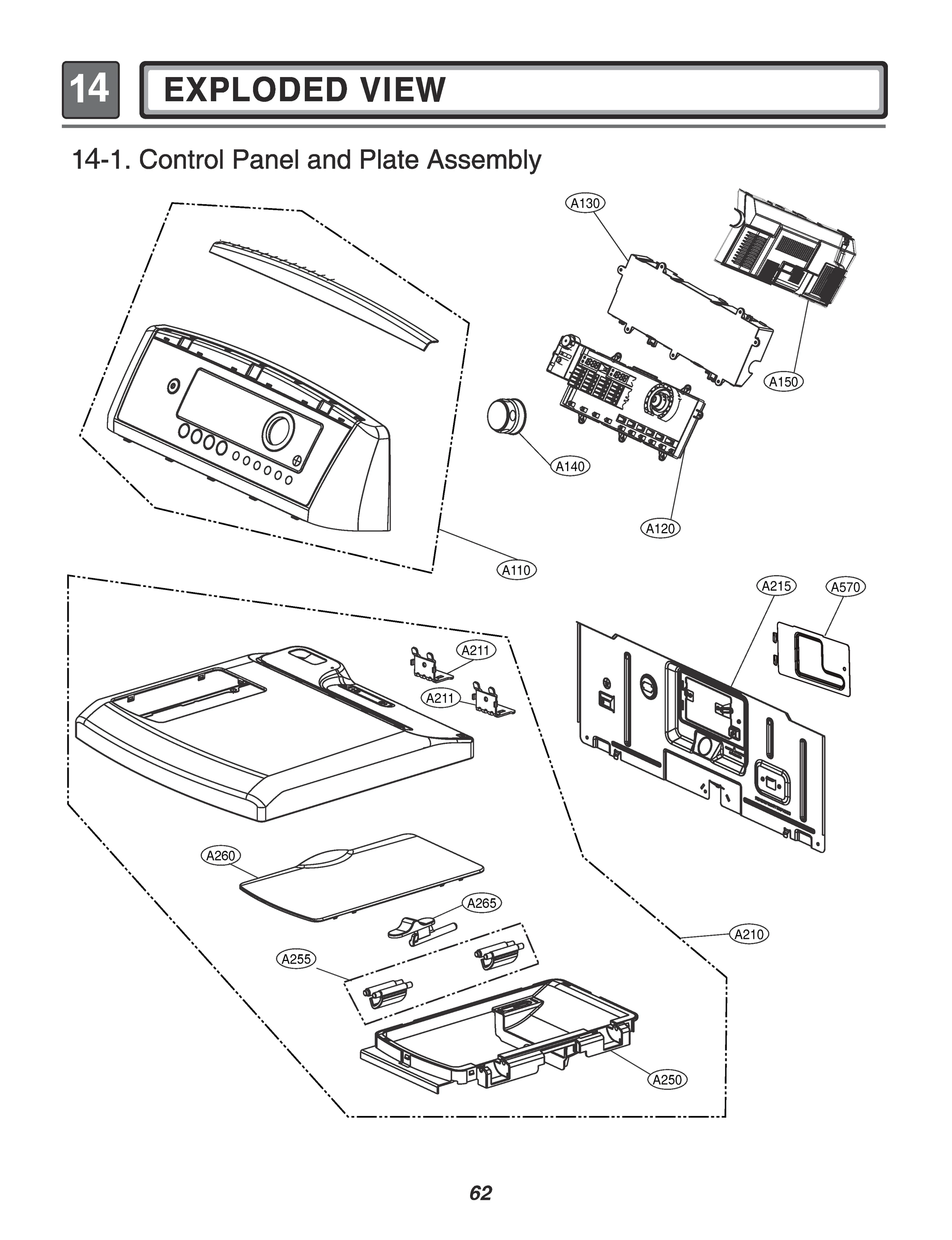 CONTROL PANEL AND PLATE ASSEMBLY