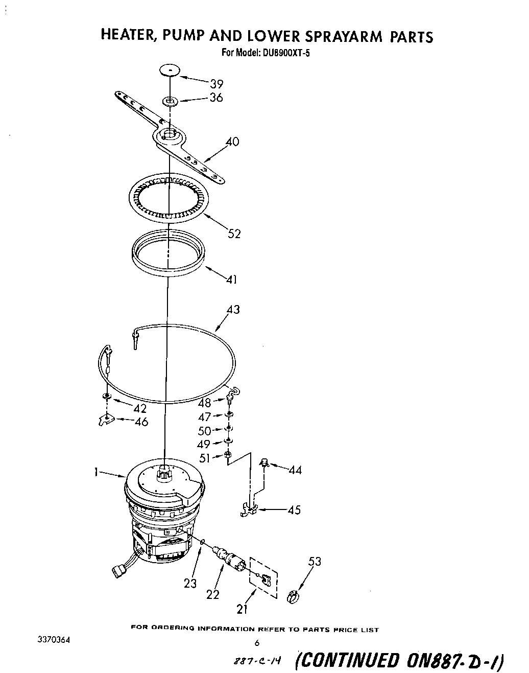 04 - HEATER, PUMP, AND LOWER SPRAY ARM