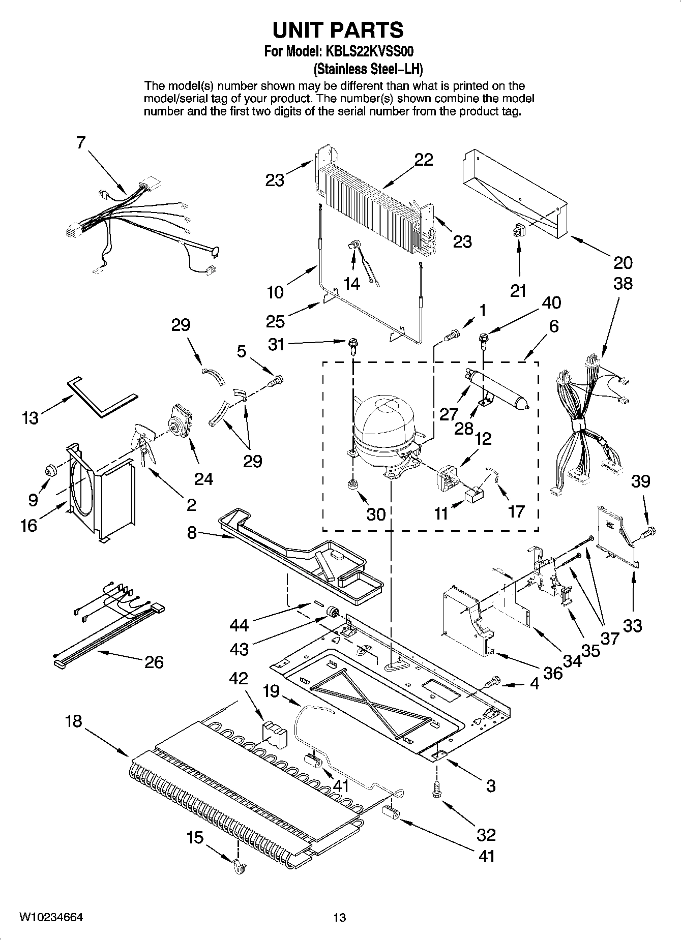 07 - UNIT PARTS, OPTIONAL PARTS (NOT INCLUDED)