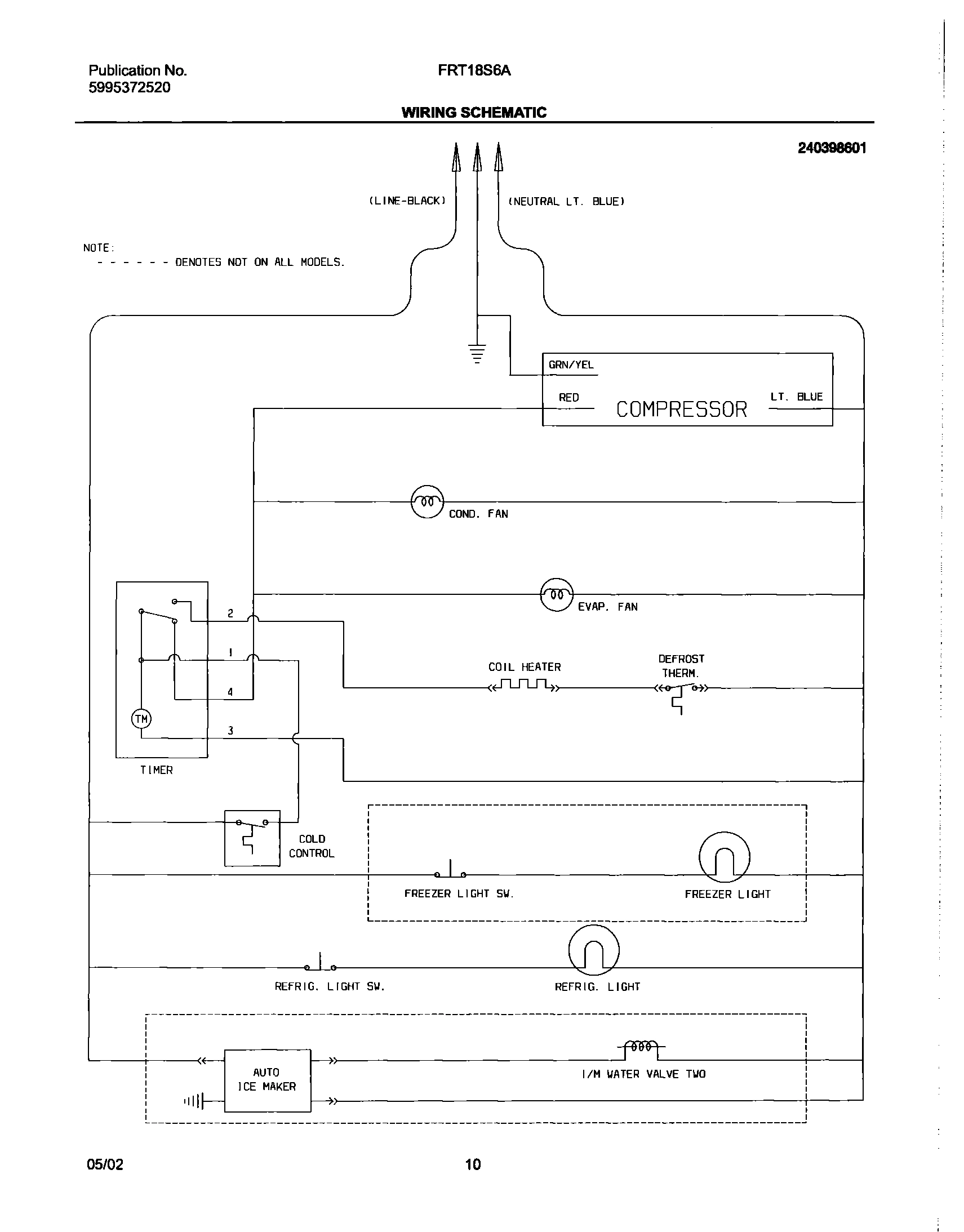 10 - WIRING SCHEMATIC