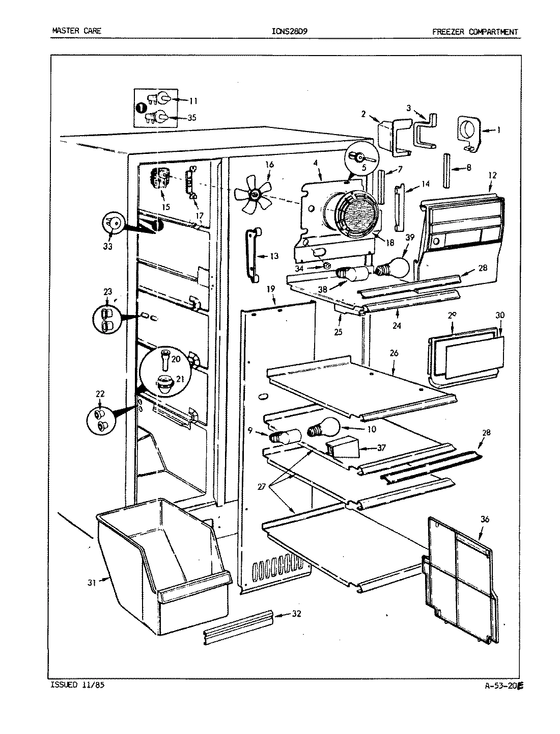 01 - FREEZER COMPARTMENT
