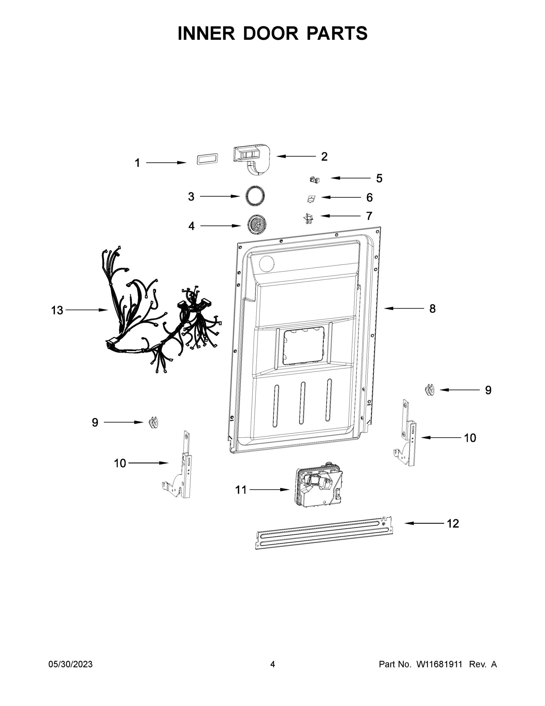 03 - INNER DOOR PARTS
