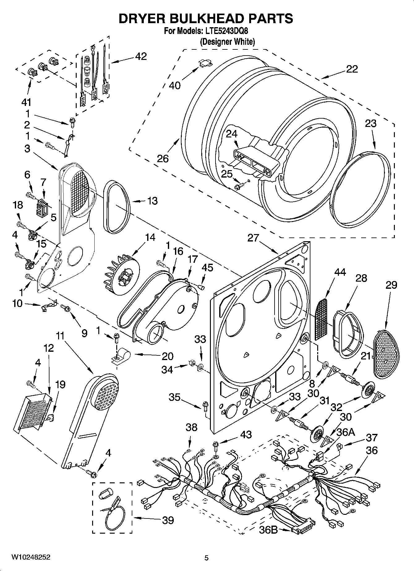 04 - DRYER BULKHEAD PARTS