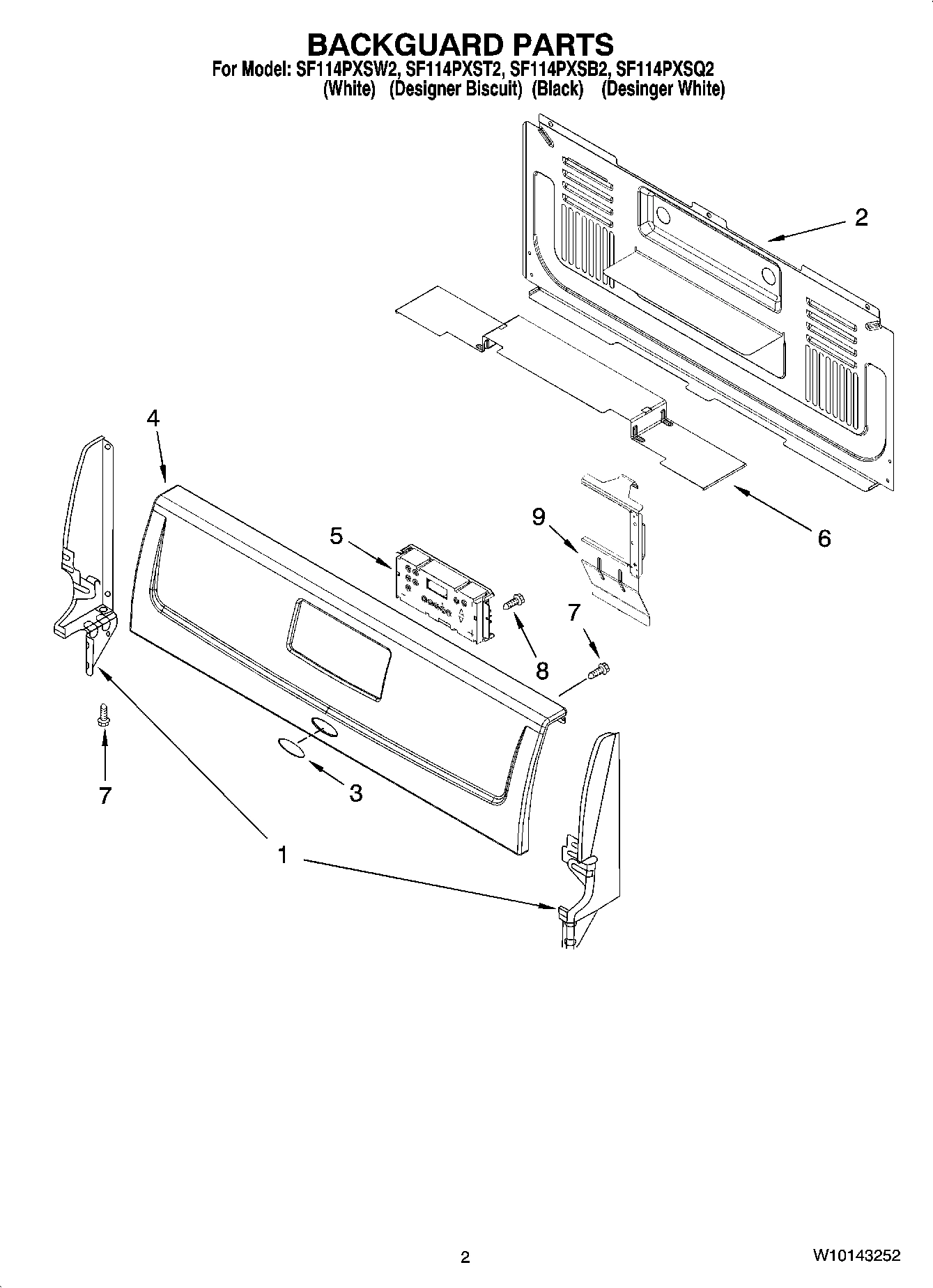 02 - BACKGUARD PARTS