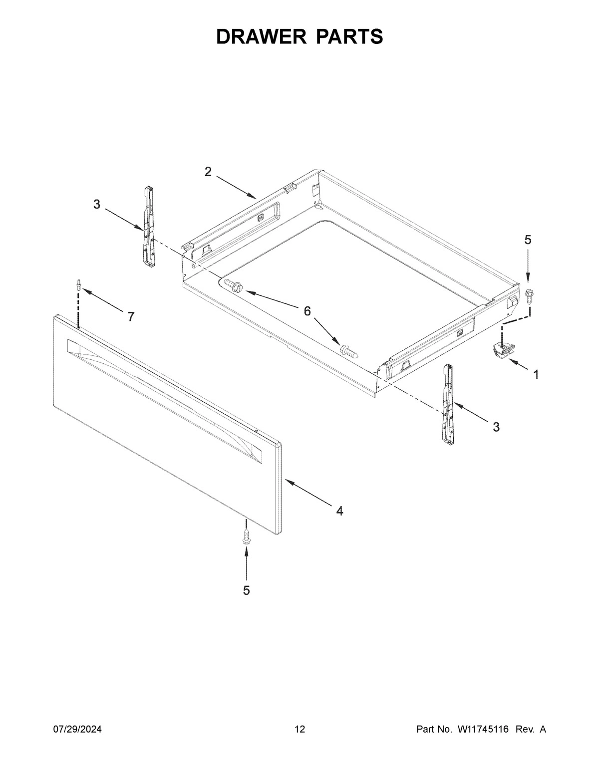 07 - DRAWER PARTS