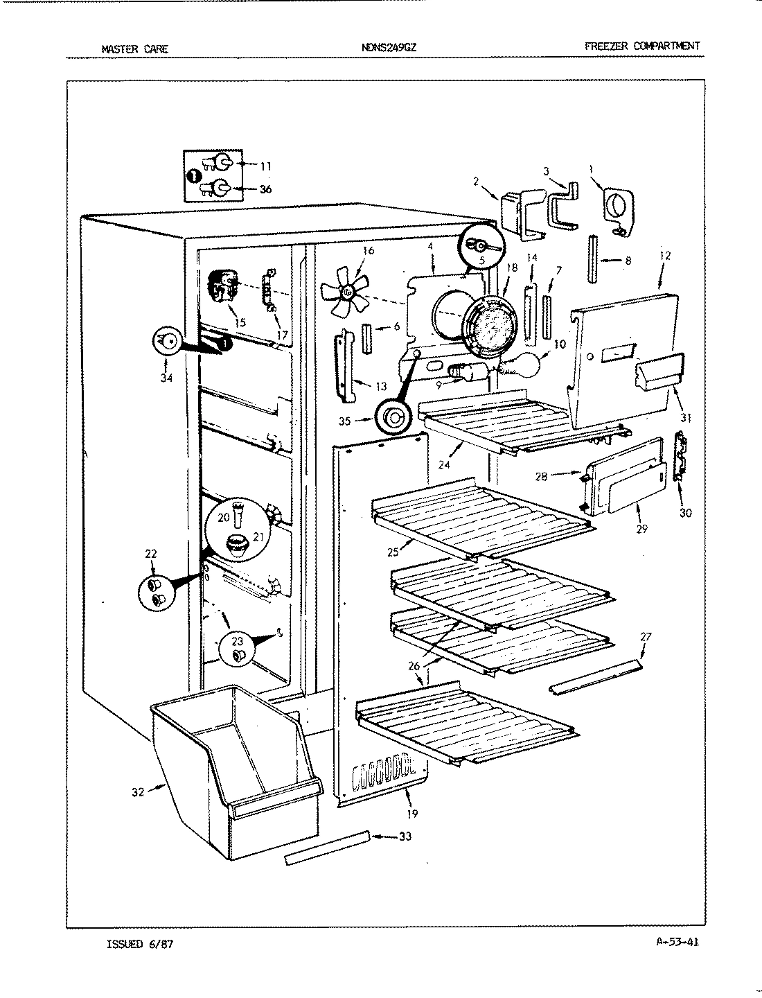 01 - FREEZER COMPARTMENT