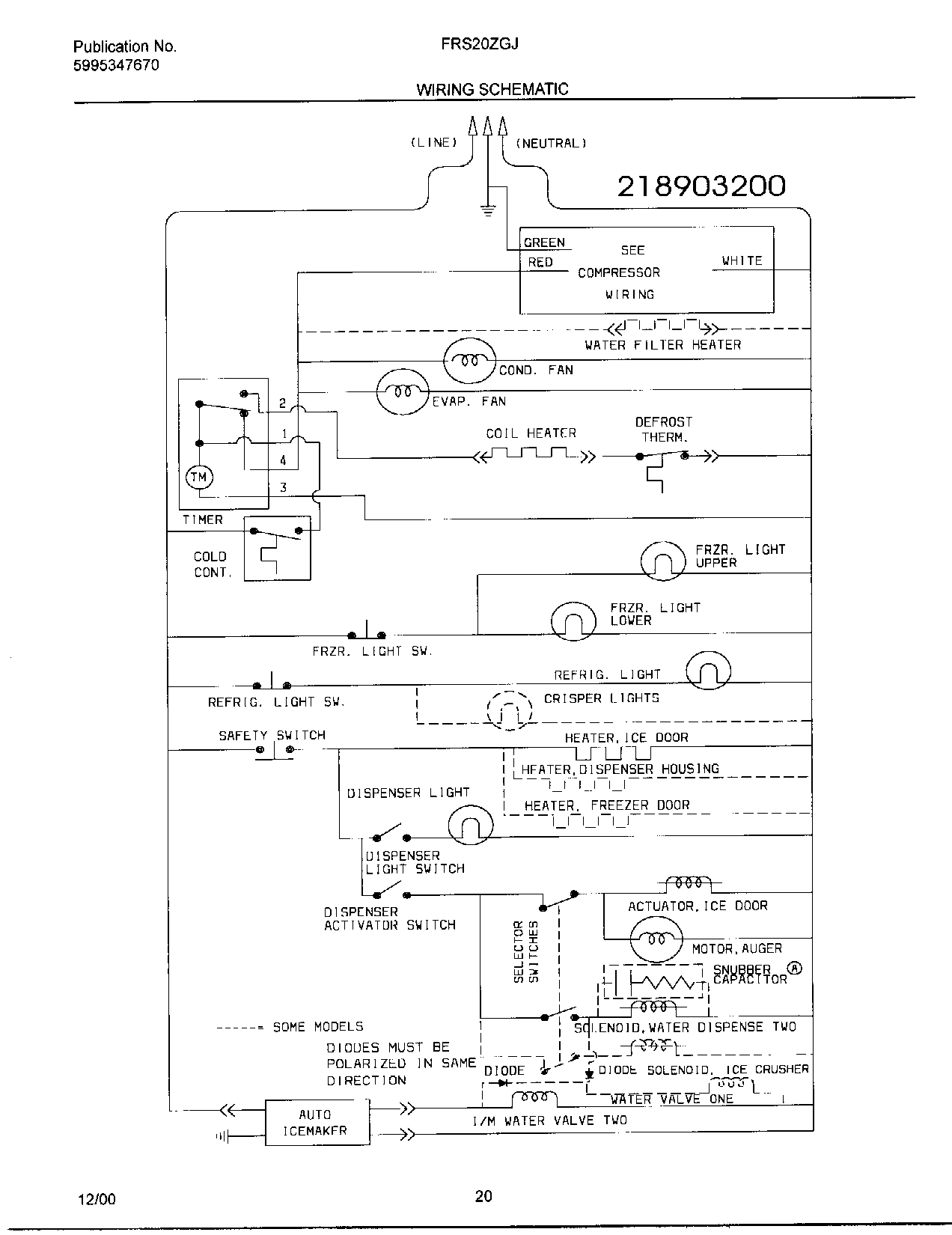 20 - WIRING SCHEMATIC
