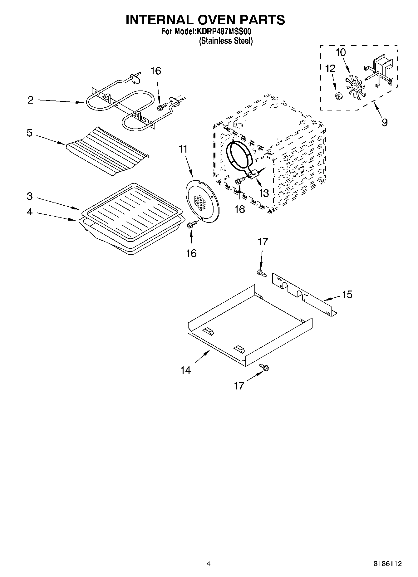 03 - INTERNAL OVEN PARTS