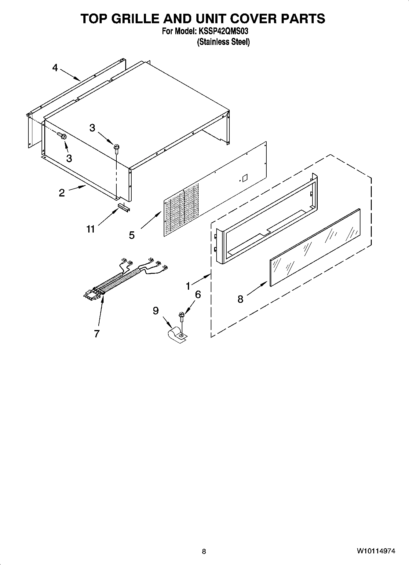 06 - TOP GRILLE AND UNIT COVER PARTS