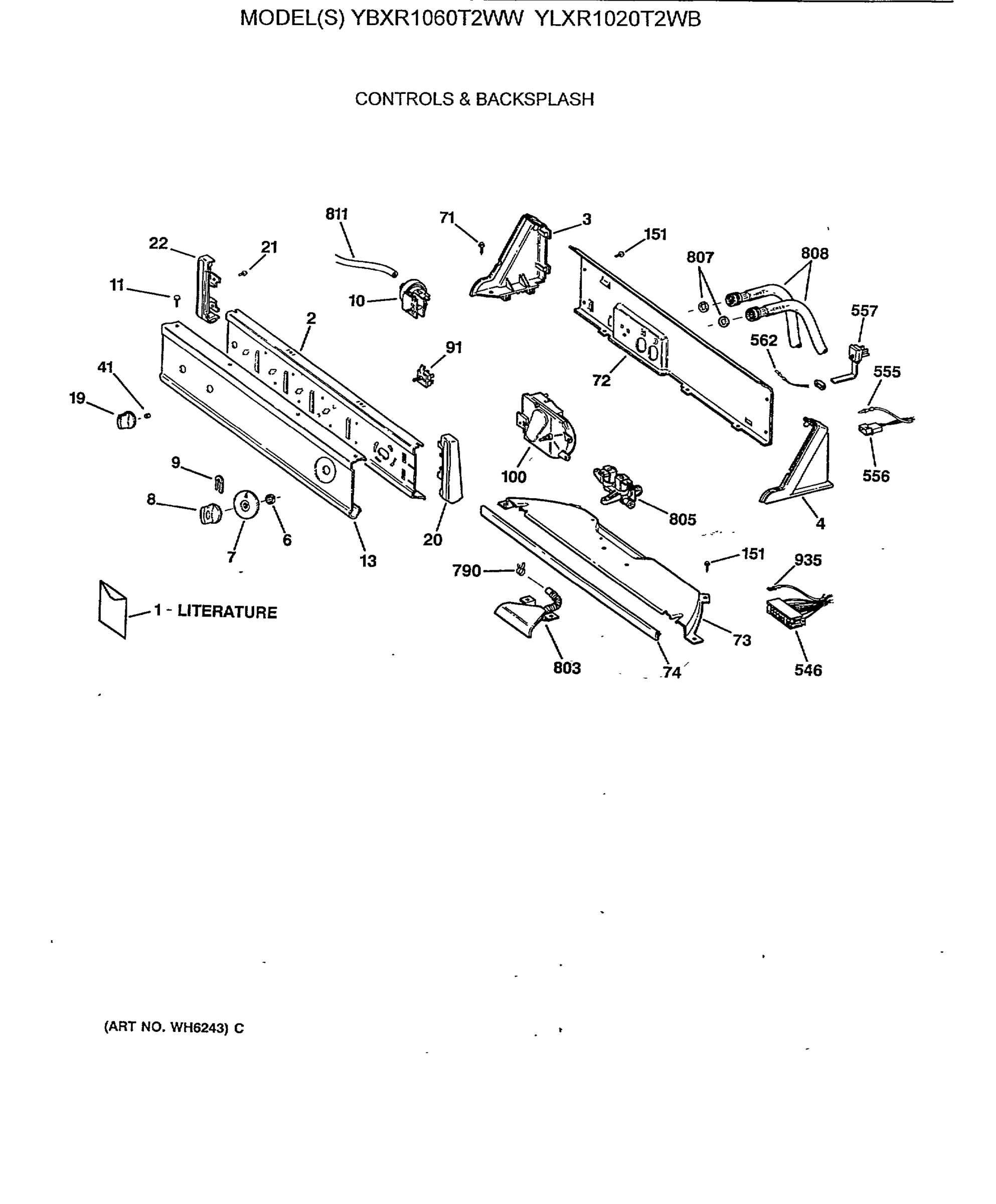 CONTROLS & BACKSPLASH