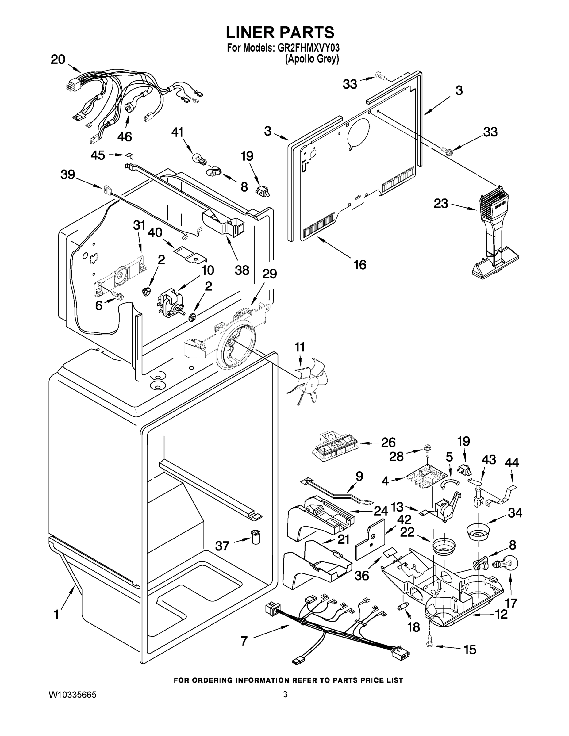 02 - LINER PARTS