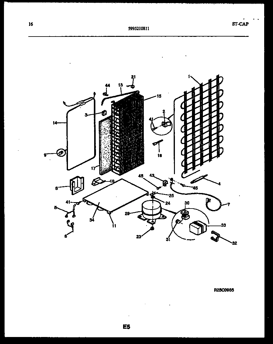 09 - SYSTEM AND AUTOMATIC DEFROST PARTS