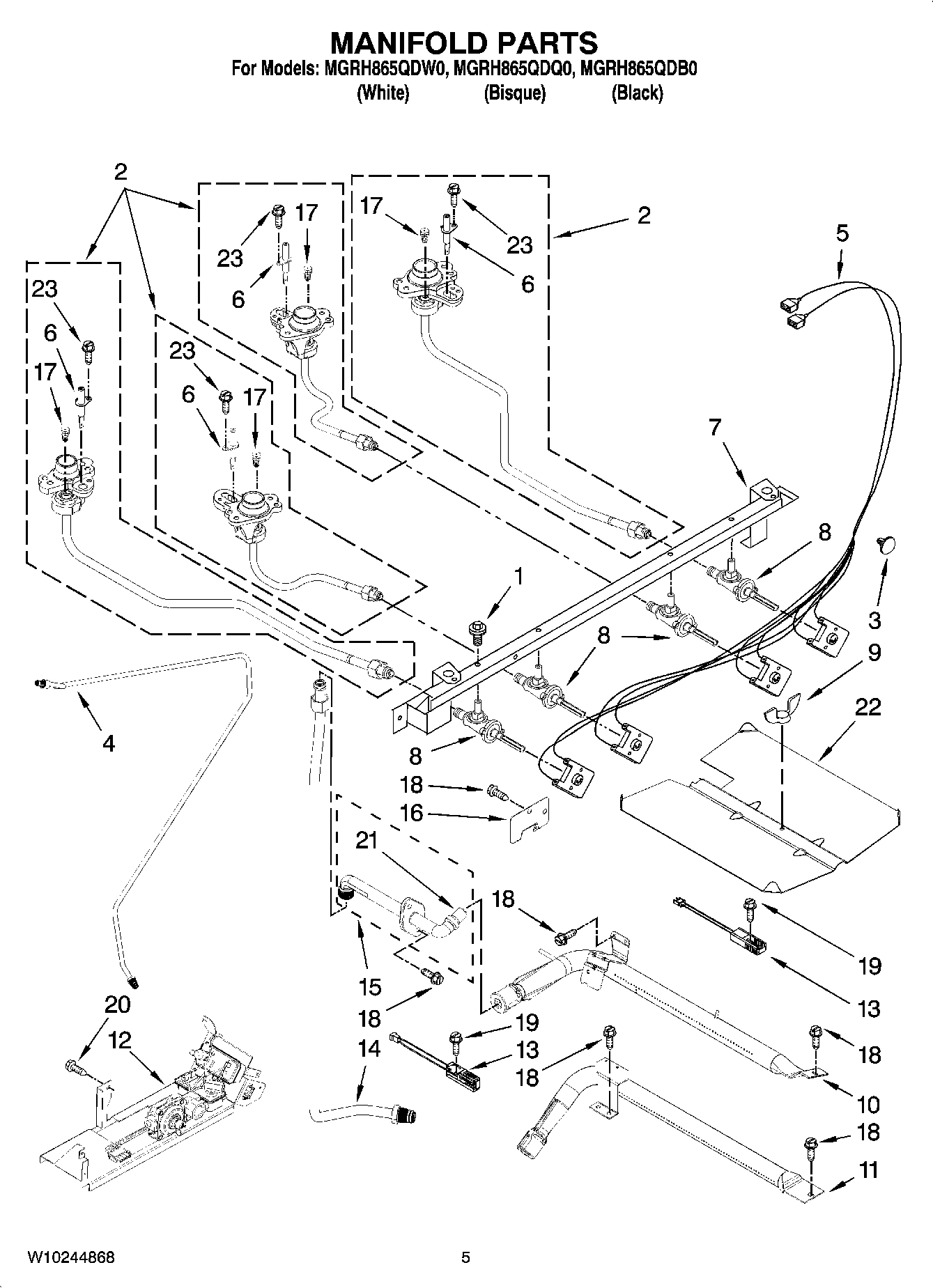 04 - MANIFOLD PARTS