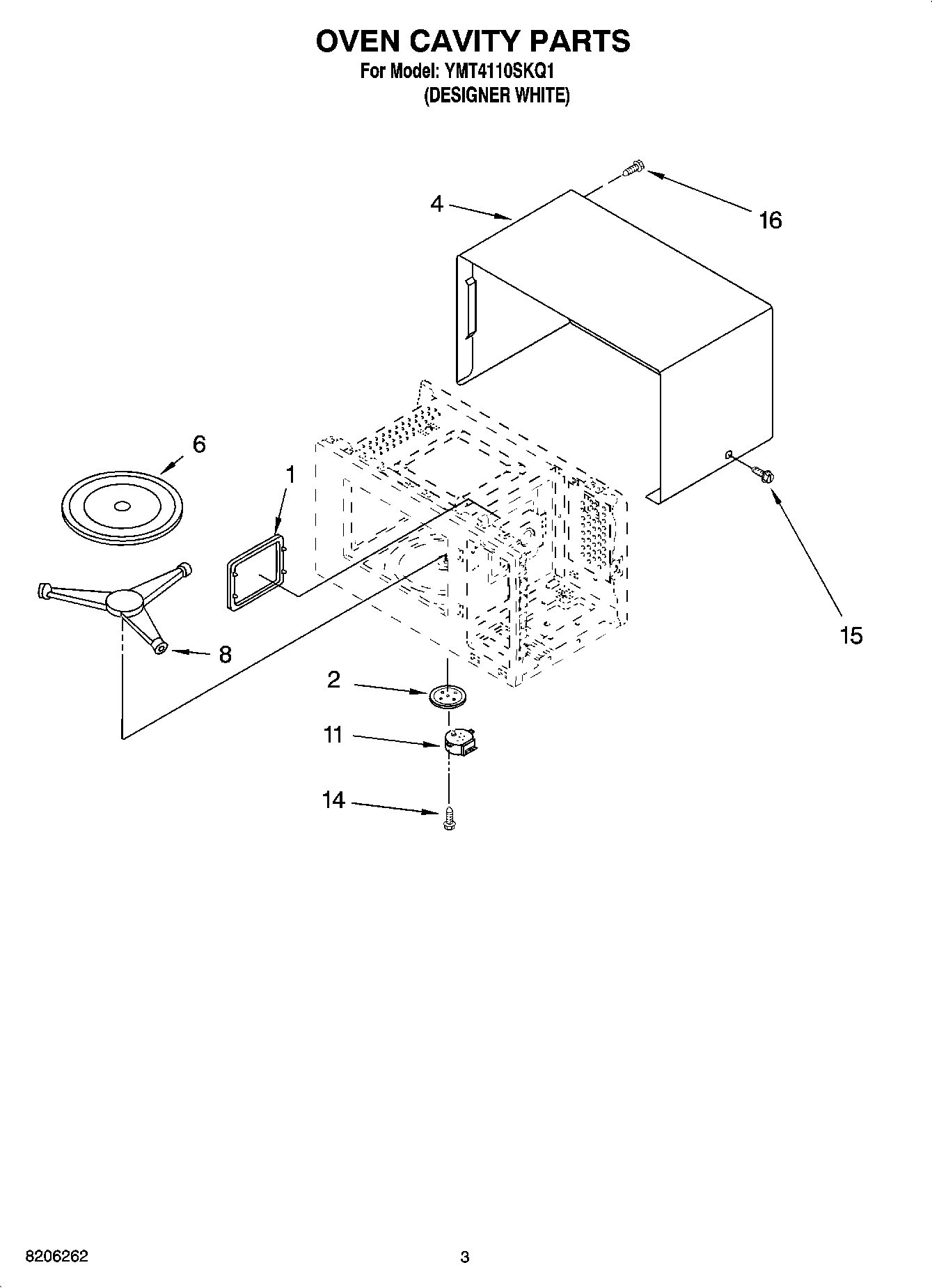 03 - OVEN CAVITY PARTS