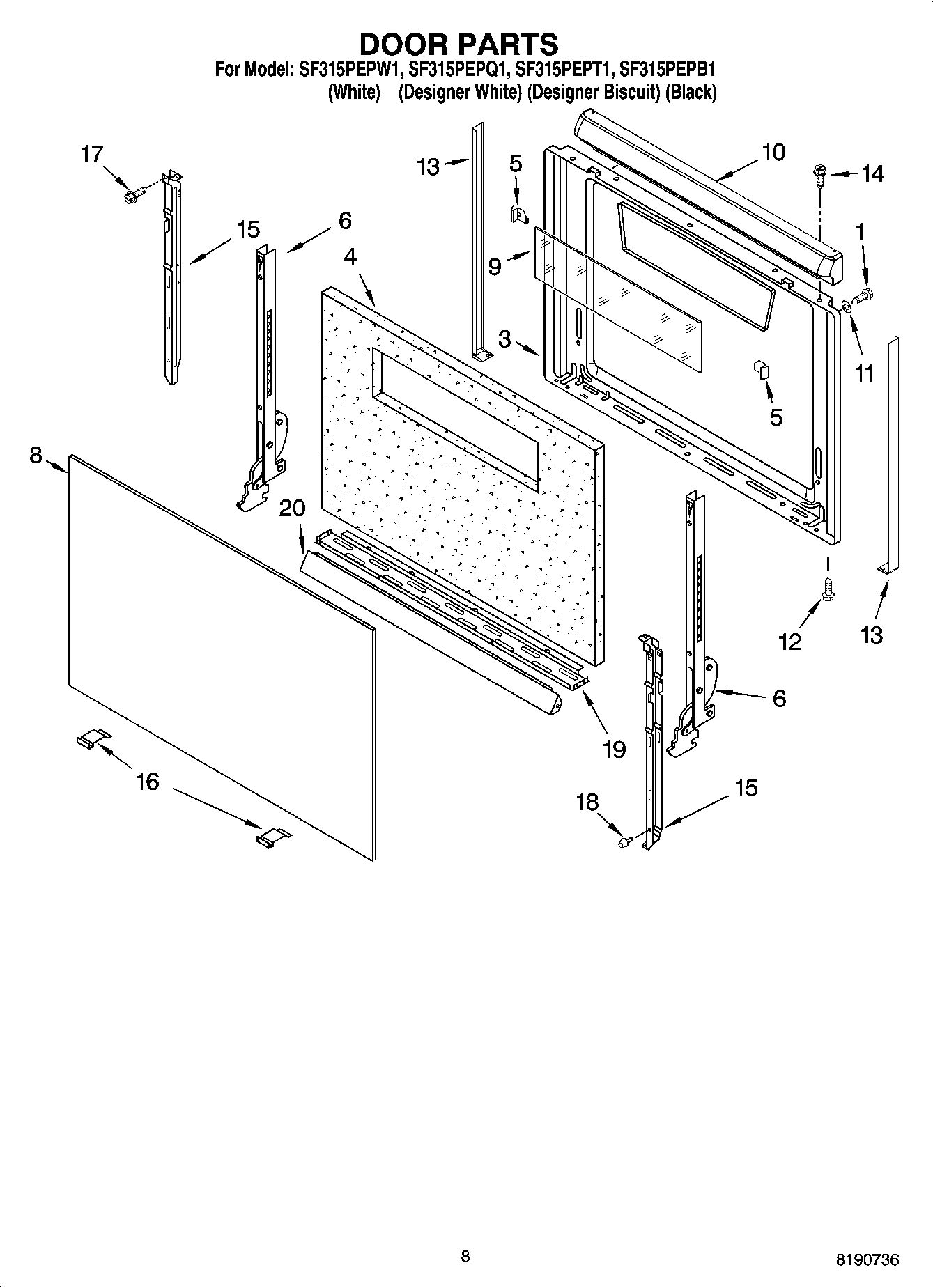 06 - DOOR PARTS, MISCELLANEOUS PARTS