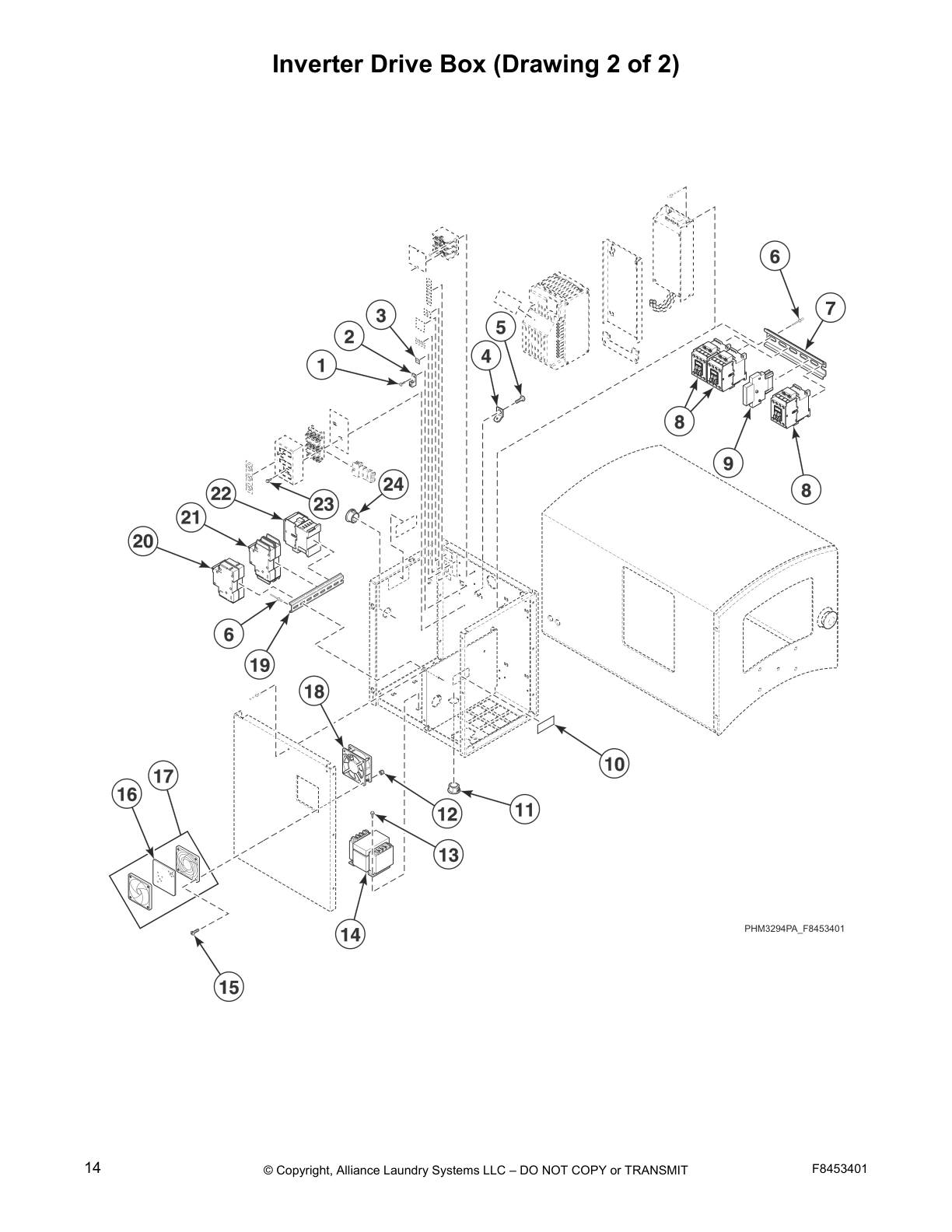 Inverter Drive Box (Drawing 2 of 2)