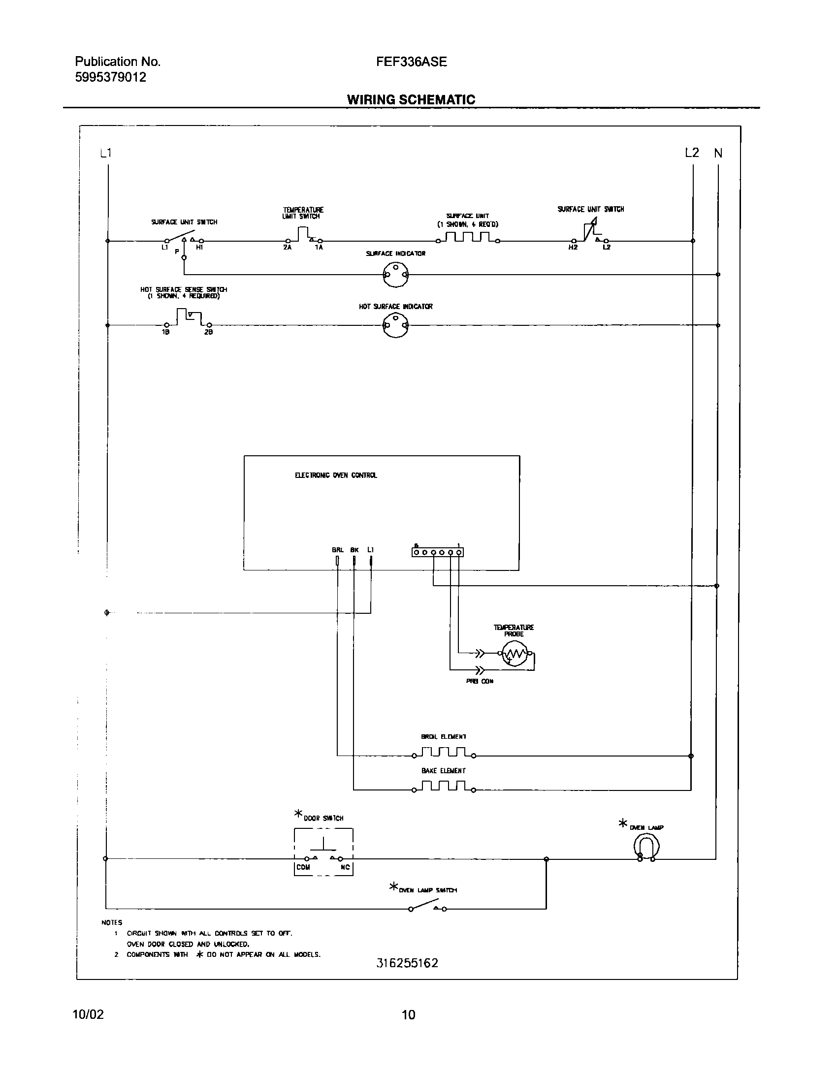 10 - WIRING SCHEMATIC