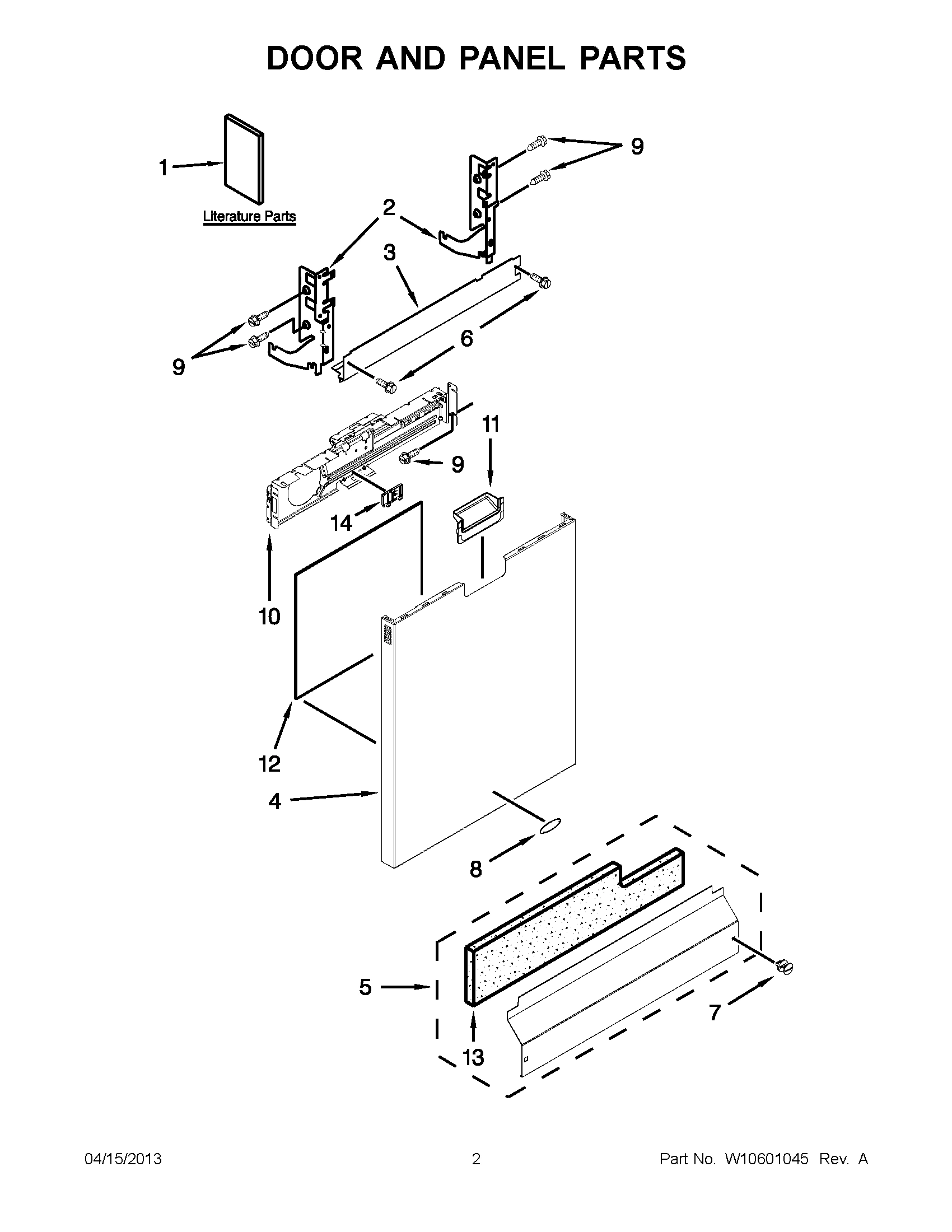 01 - DOOR AND PANEL PARTS