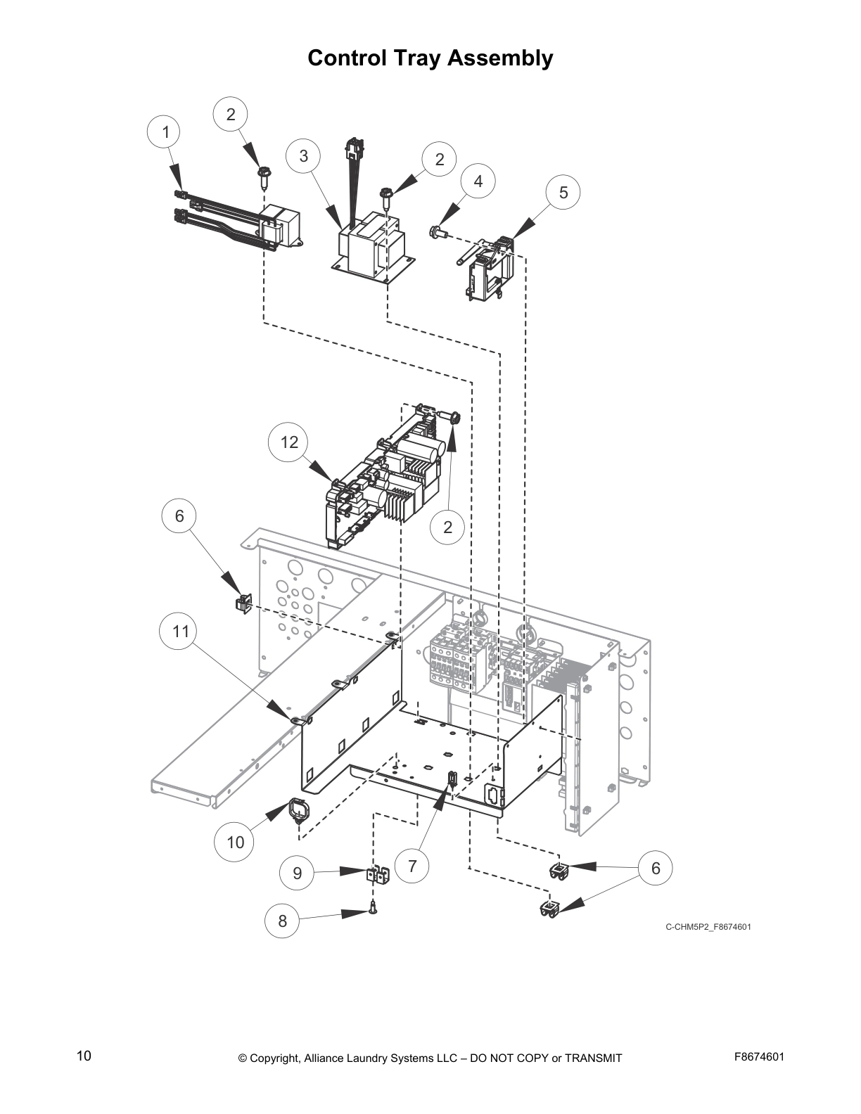 Control Tray Assembly