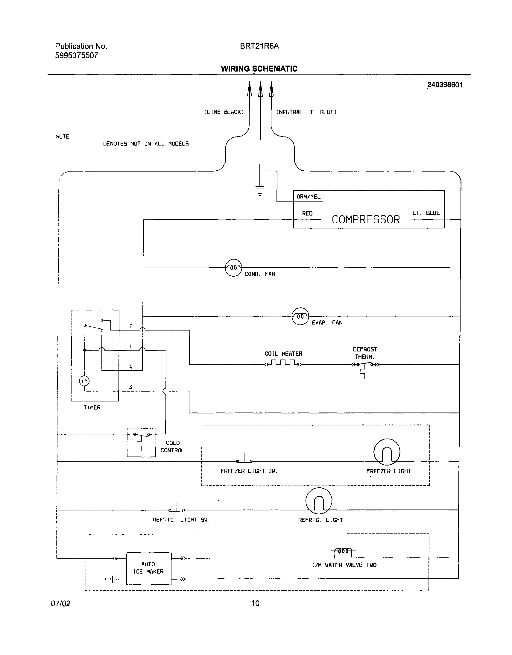 10 - WIRING SCHEMATIC
