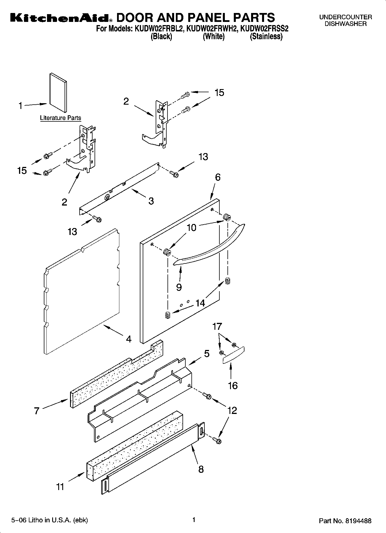01 - DOOR AND PANEL PARTS