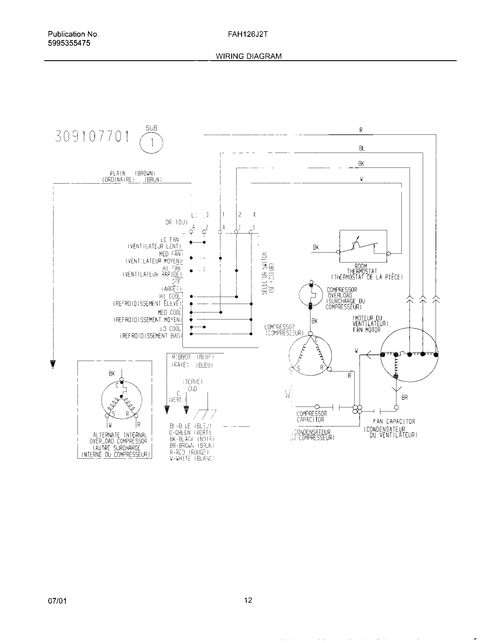 12 - WIRING DIAGRAM