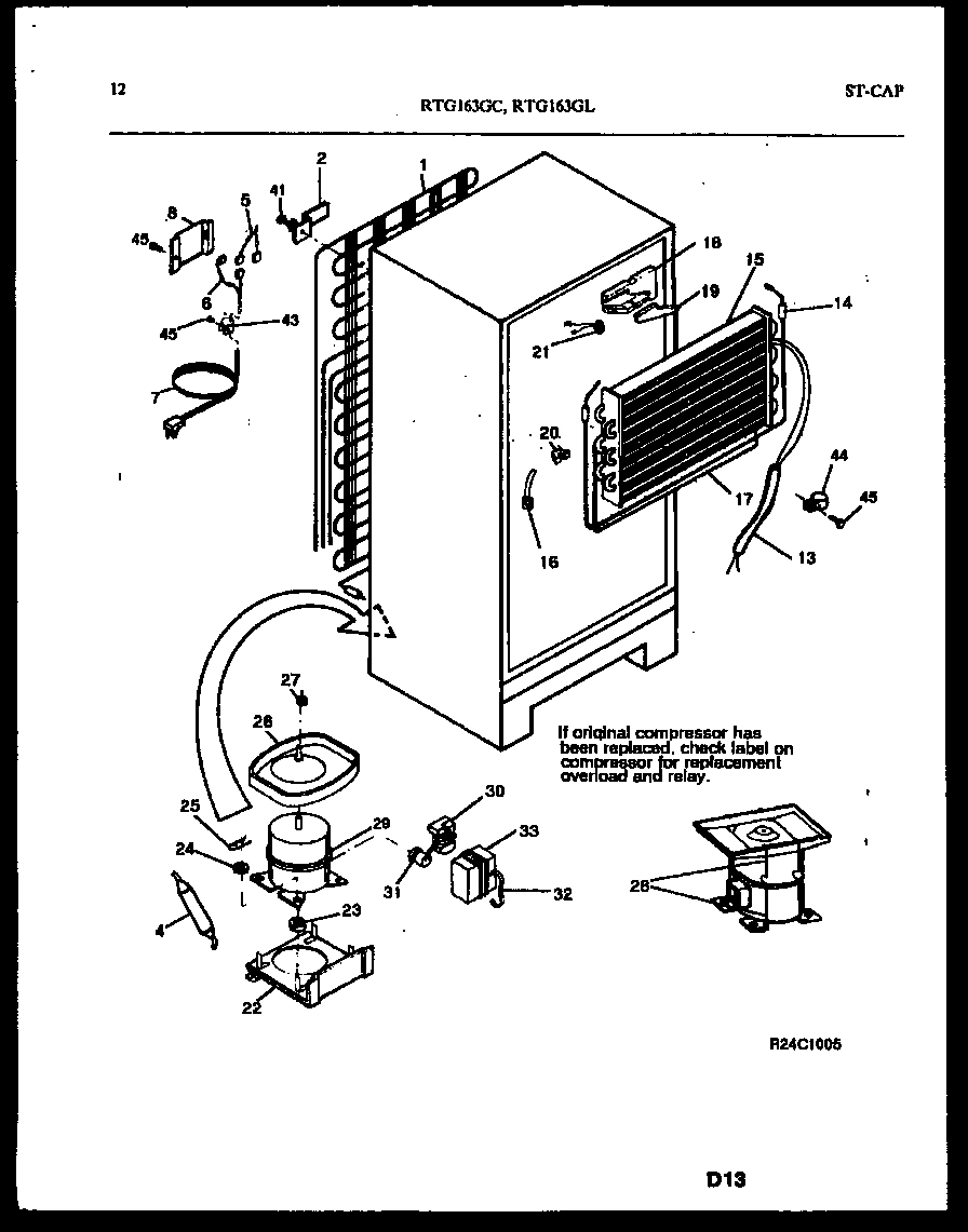 07 - SYSTEM AND AUTOMATIC DEFROST PARTS
