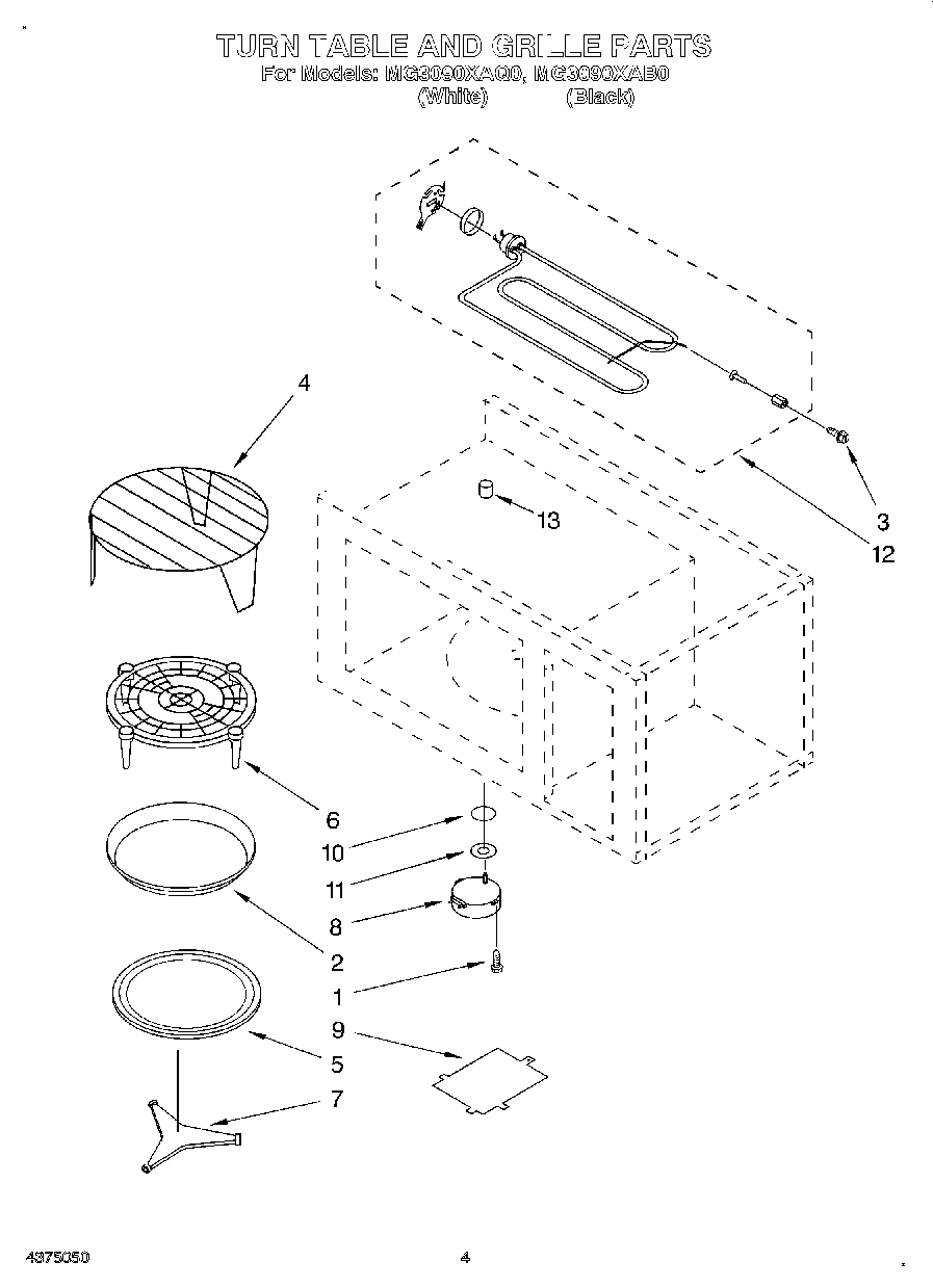04 - TURNTABLE AND GRILLE