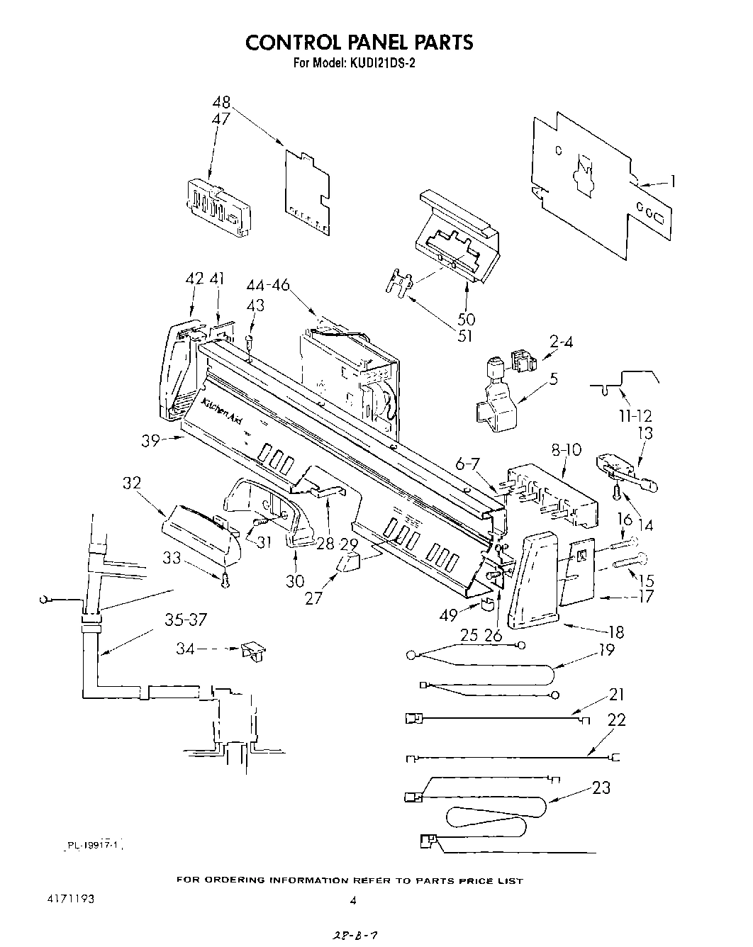 04 - CONTROL PANEL , LIT/OPTIONAL