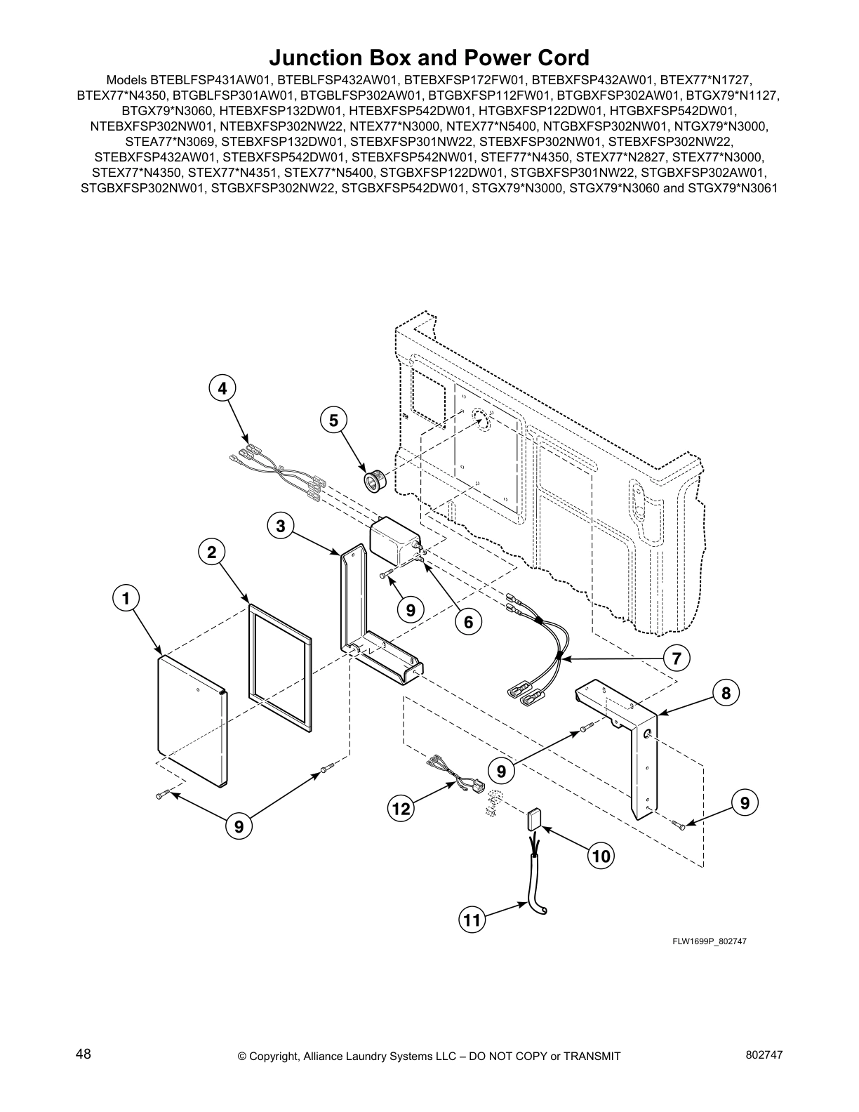 Junction Box and Power Cord
