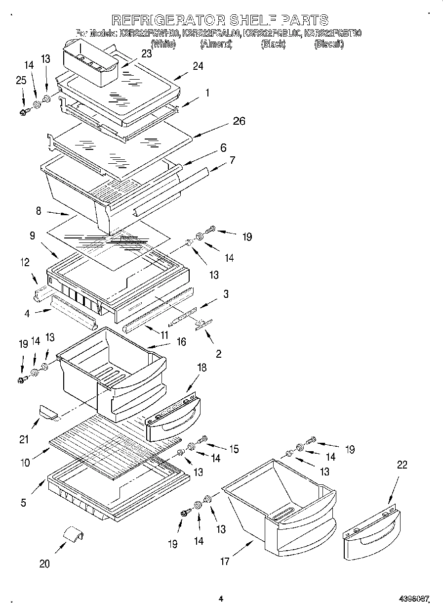 03 - REFRIGERATOR SHELF