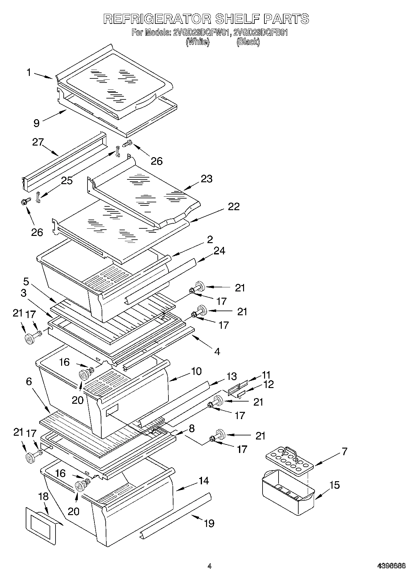 03 - REFRIGERATOR SHELF
