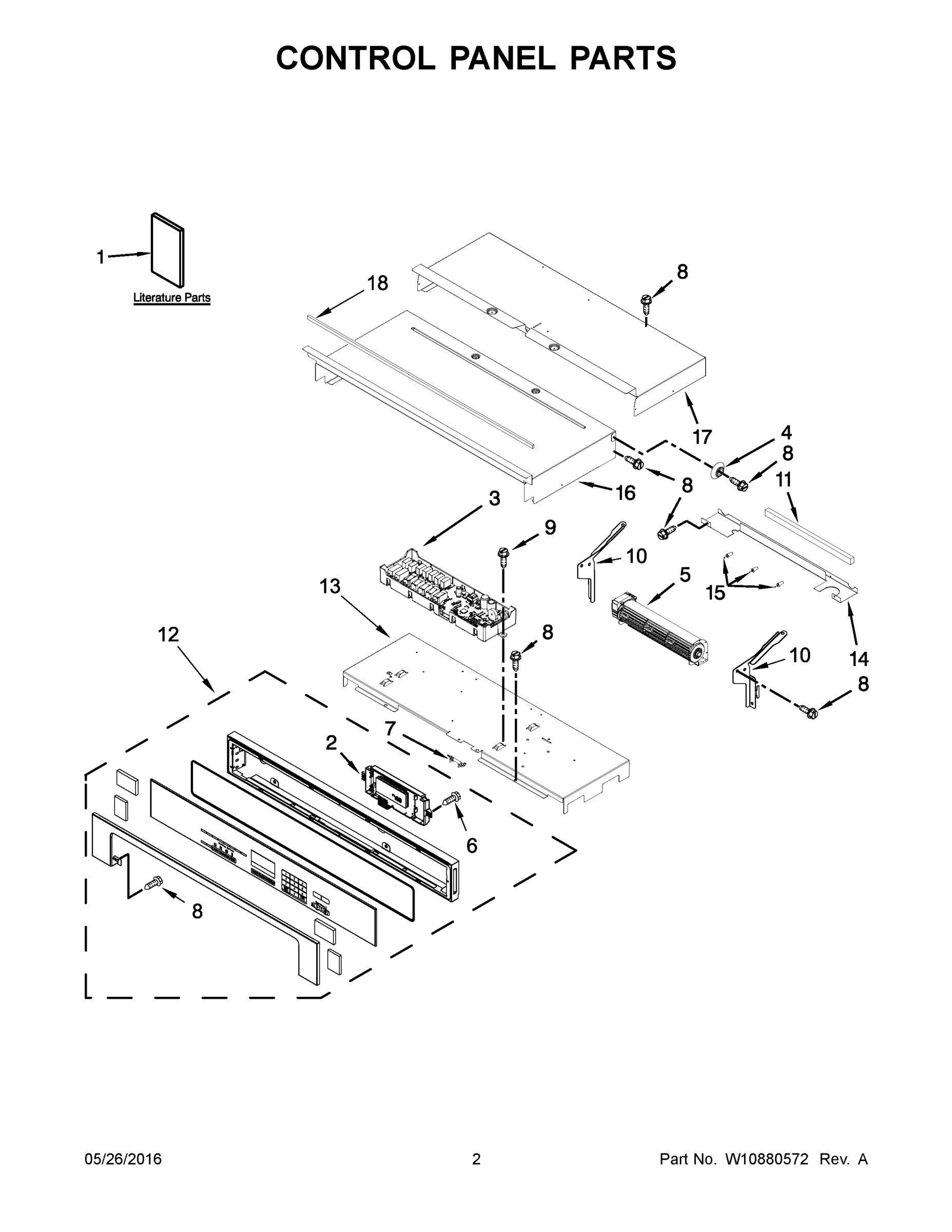 02 - CONTROL PANEL PARTS